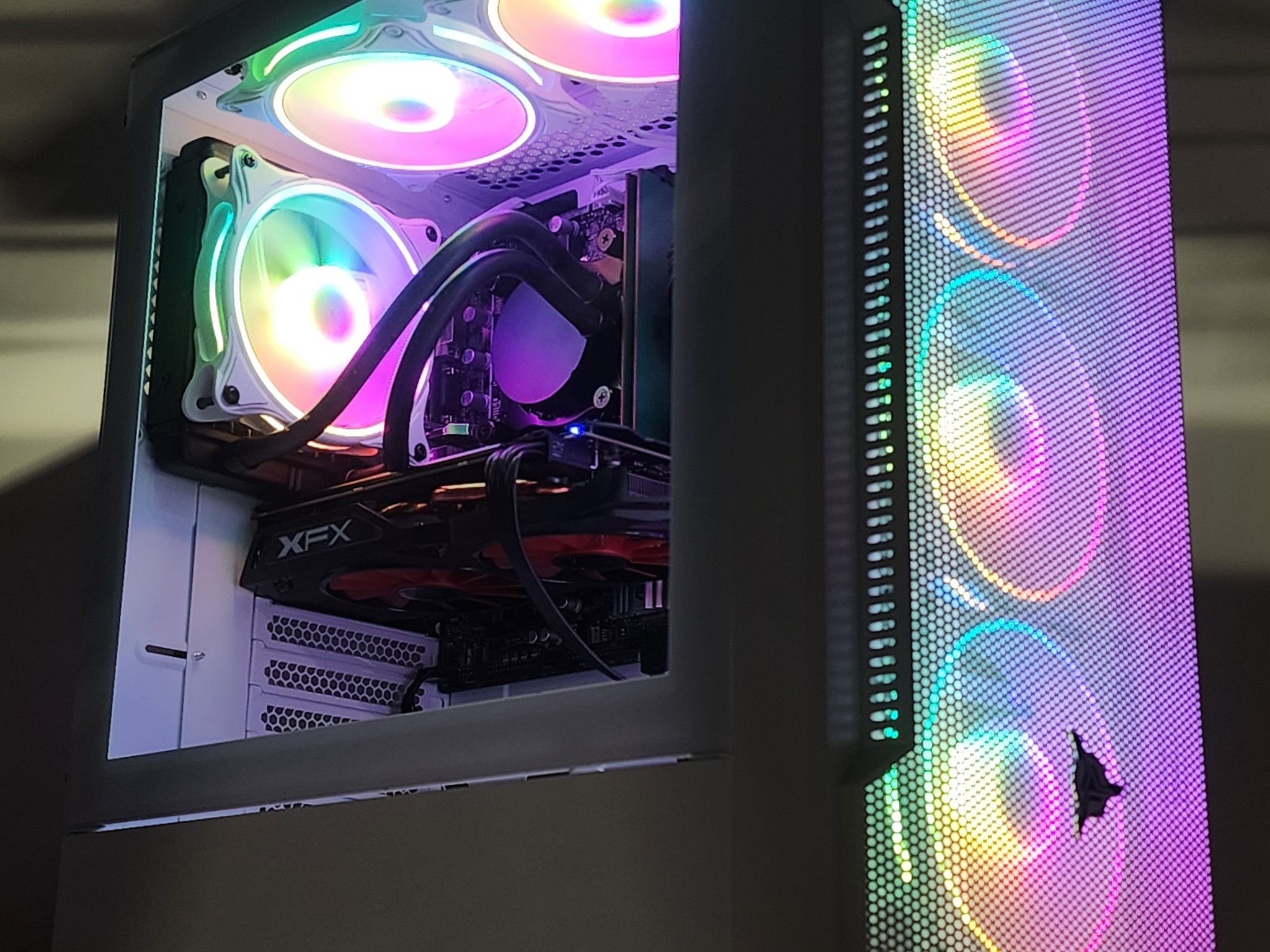 Gaming PC i5-6500 8GB RAM 128GB SSD + 500GB HDD RX 570 8GB Windows 11 Computer