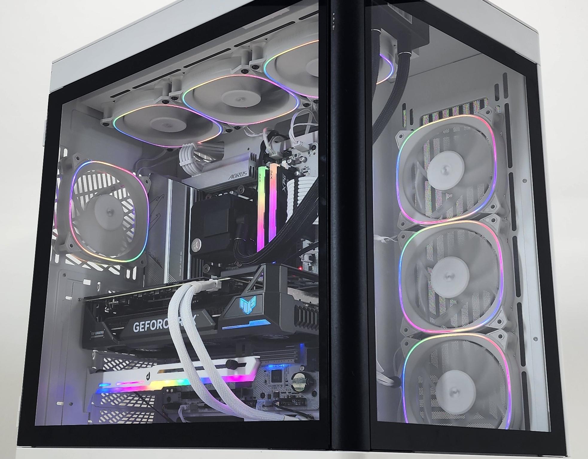 Gaming PC Ryzen 7 7800X3D 32GB RAM 1TB SSD RTX 4070 Ti 12GB Windows 11 PC