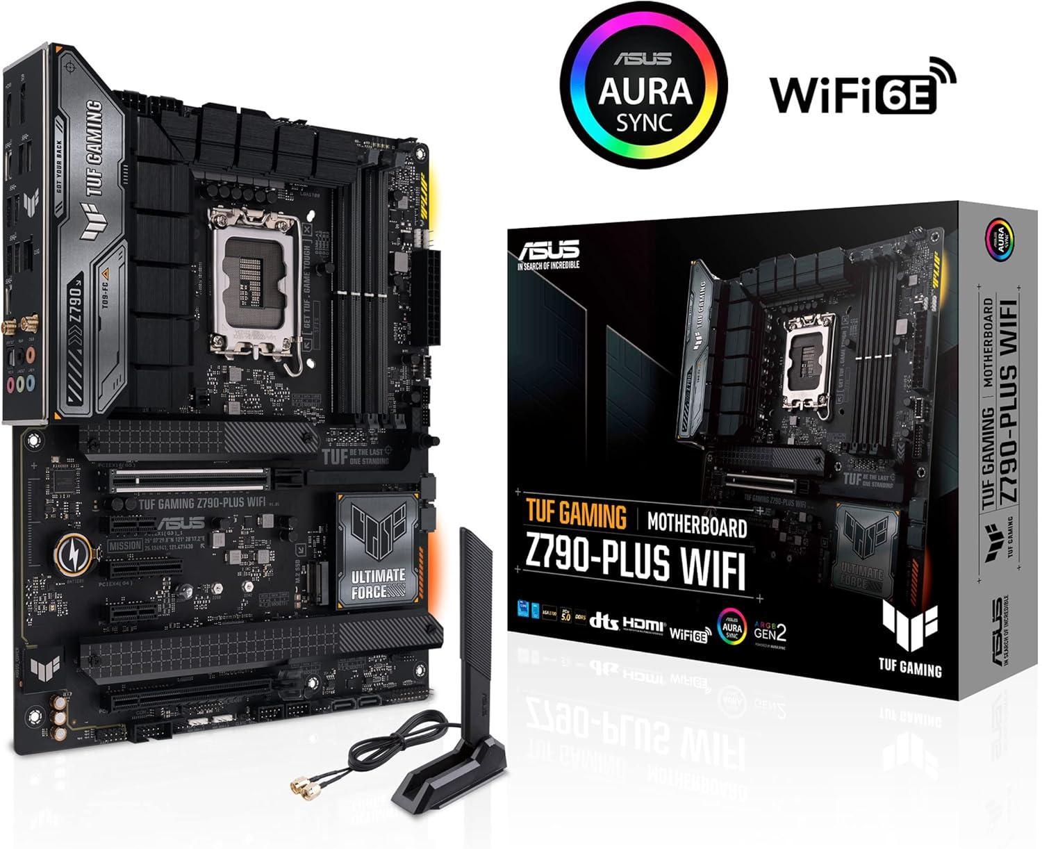 ASUS TUF Gaming Z790-Plus WiFi LGA 1700(Intel 14th,12th &13th Gen)
