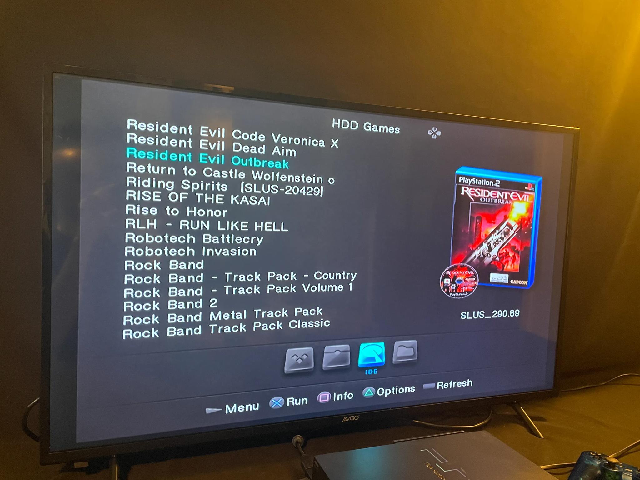 Playstation 2 Ps2 4TB Drive Hdmi 2 Emerald Green Controllers +Accessories