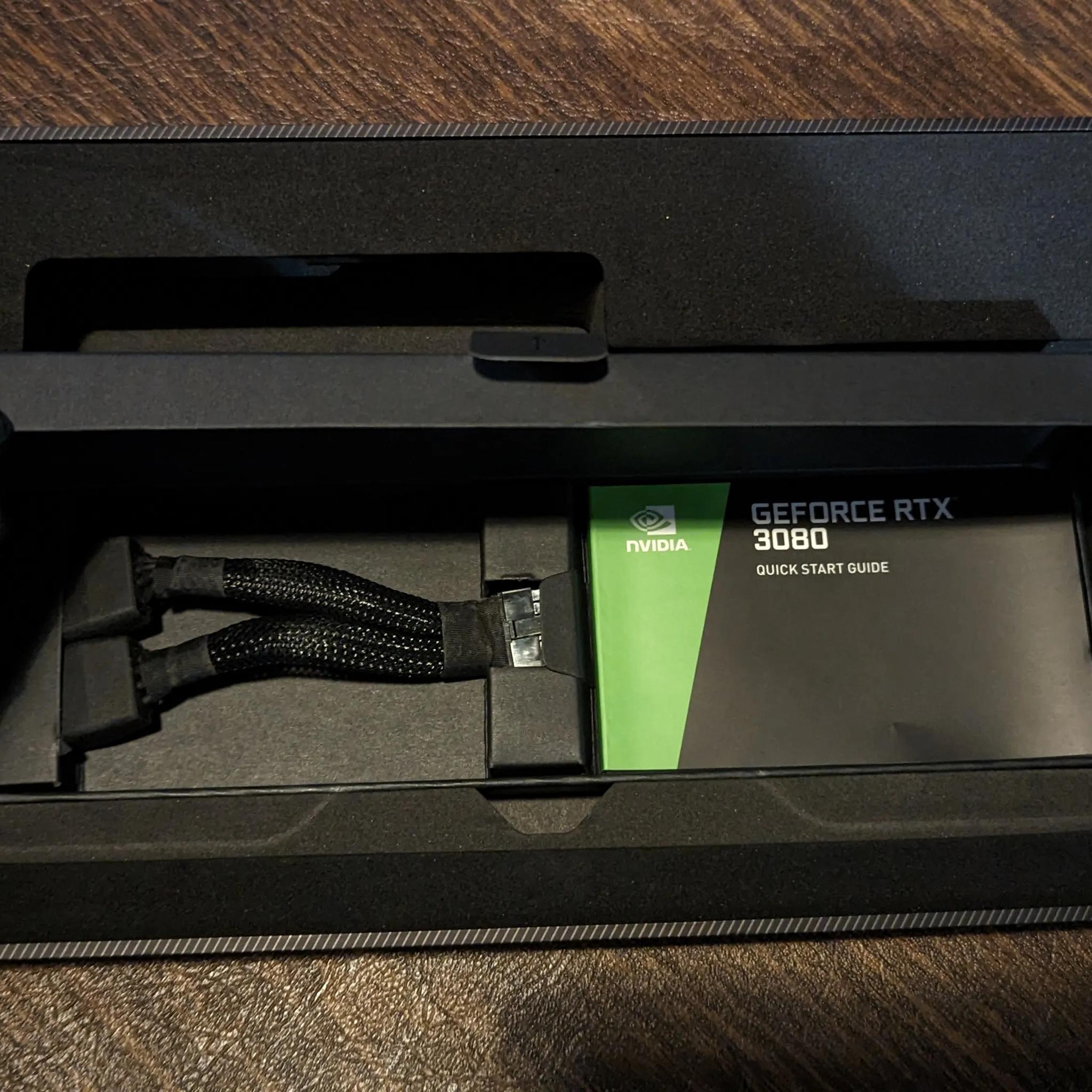 NVIDIA GeForce RTX 3080 Founders Edition 10GB GDDR6X Graphics/Video Card