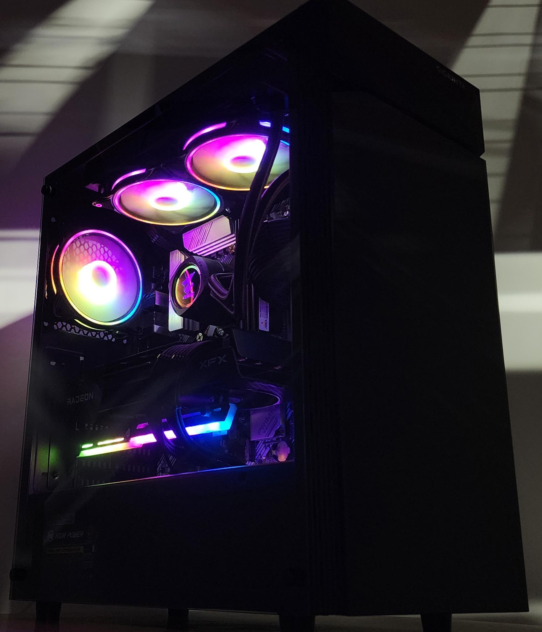 Gaming PC Ryzen 9 5950X 32GB RAM 1TB SSD RX 7800 XT 16GB Windows 11 PC