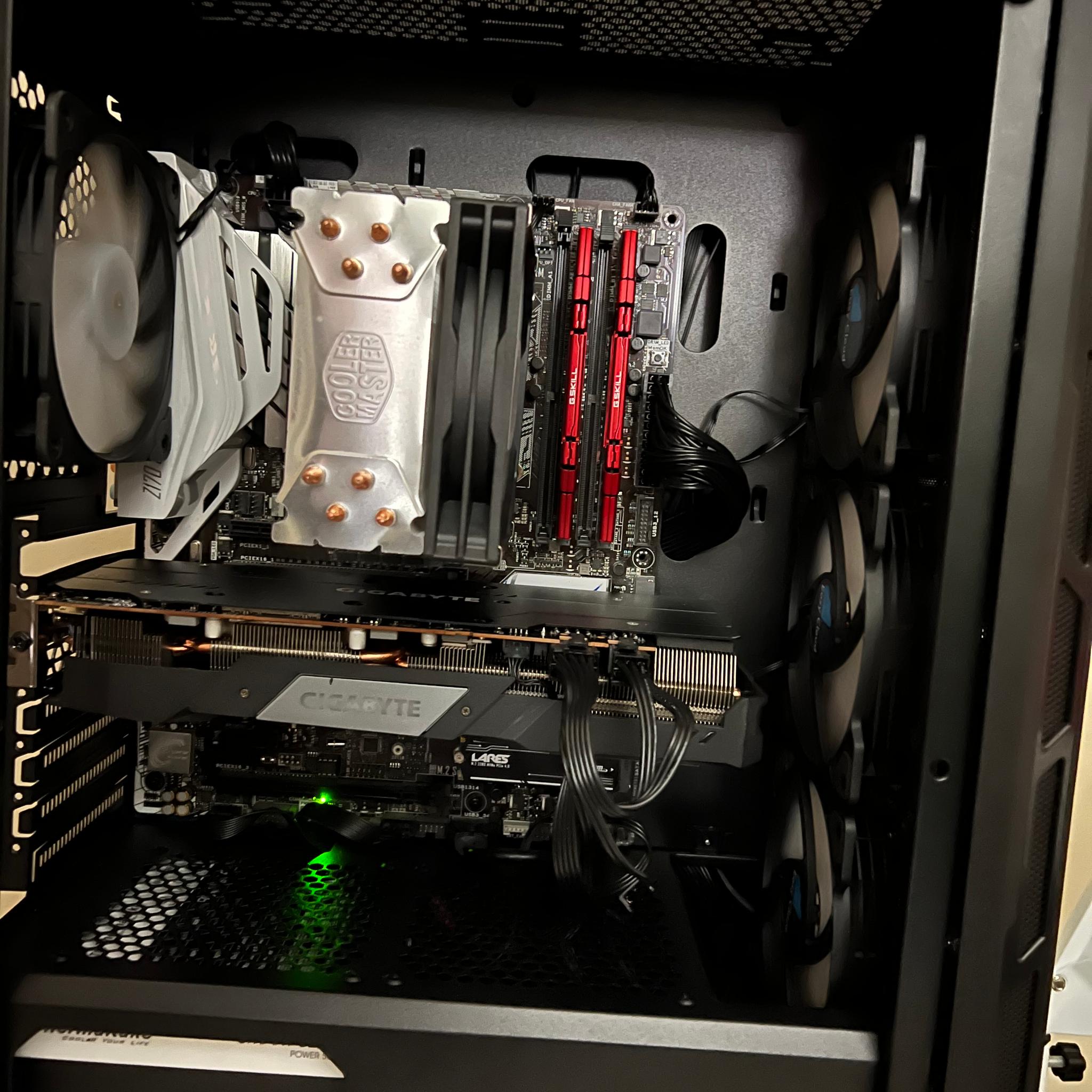 Gaming pc | Rx5700xt 8gb | i7 6700k 4.0ghz |16gb ddr4 3000mhz 1080p/1440p Performance mid-ranged