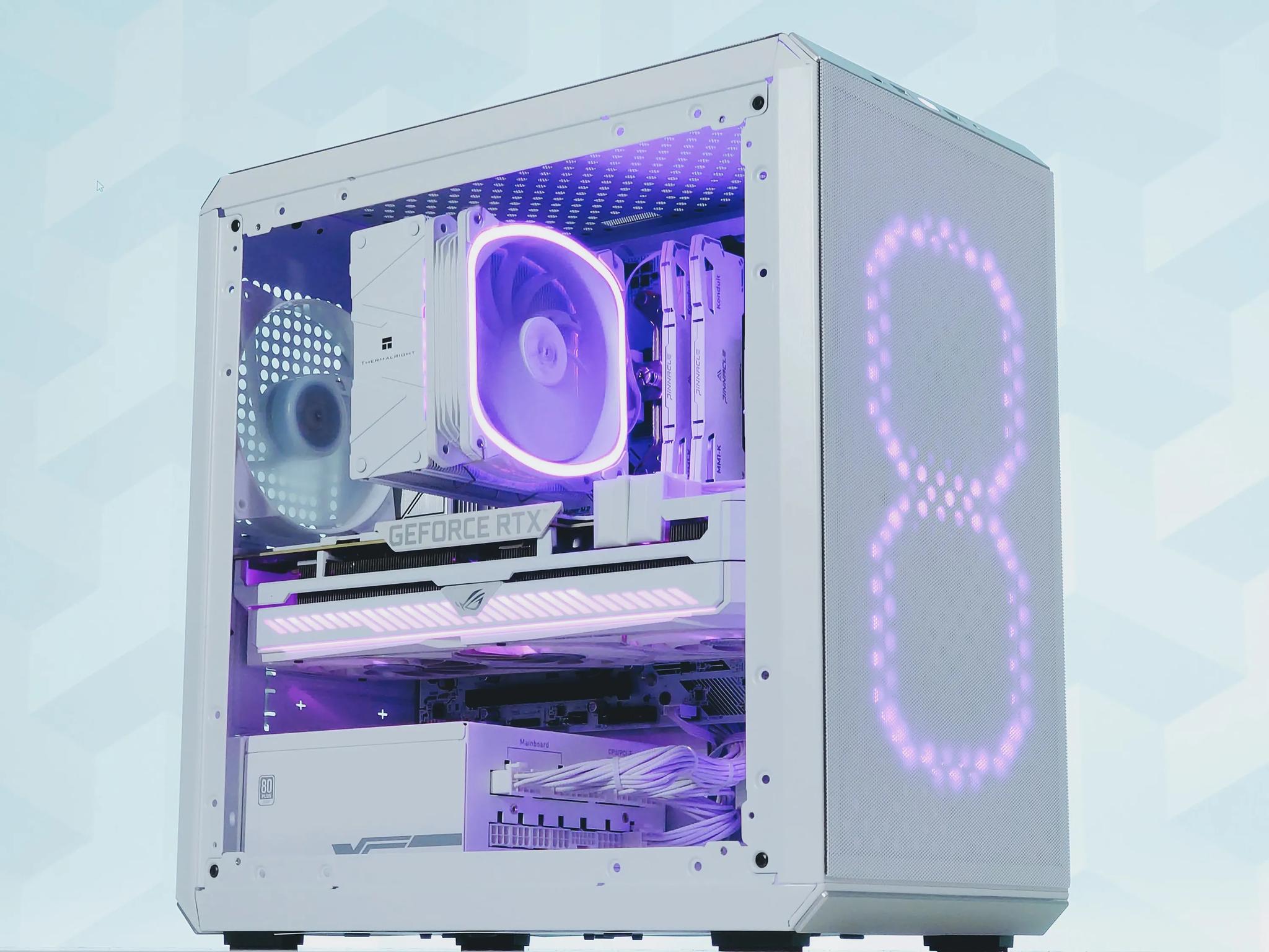 💚🤍Gaming PC▪️Nvidia RTX 3070 8GB▪️AMD Ryzen 5 5600 6 core▪️32GB DDR4 ▪️ 1TB SSD