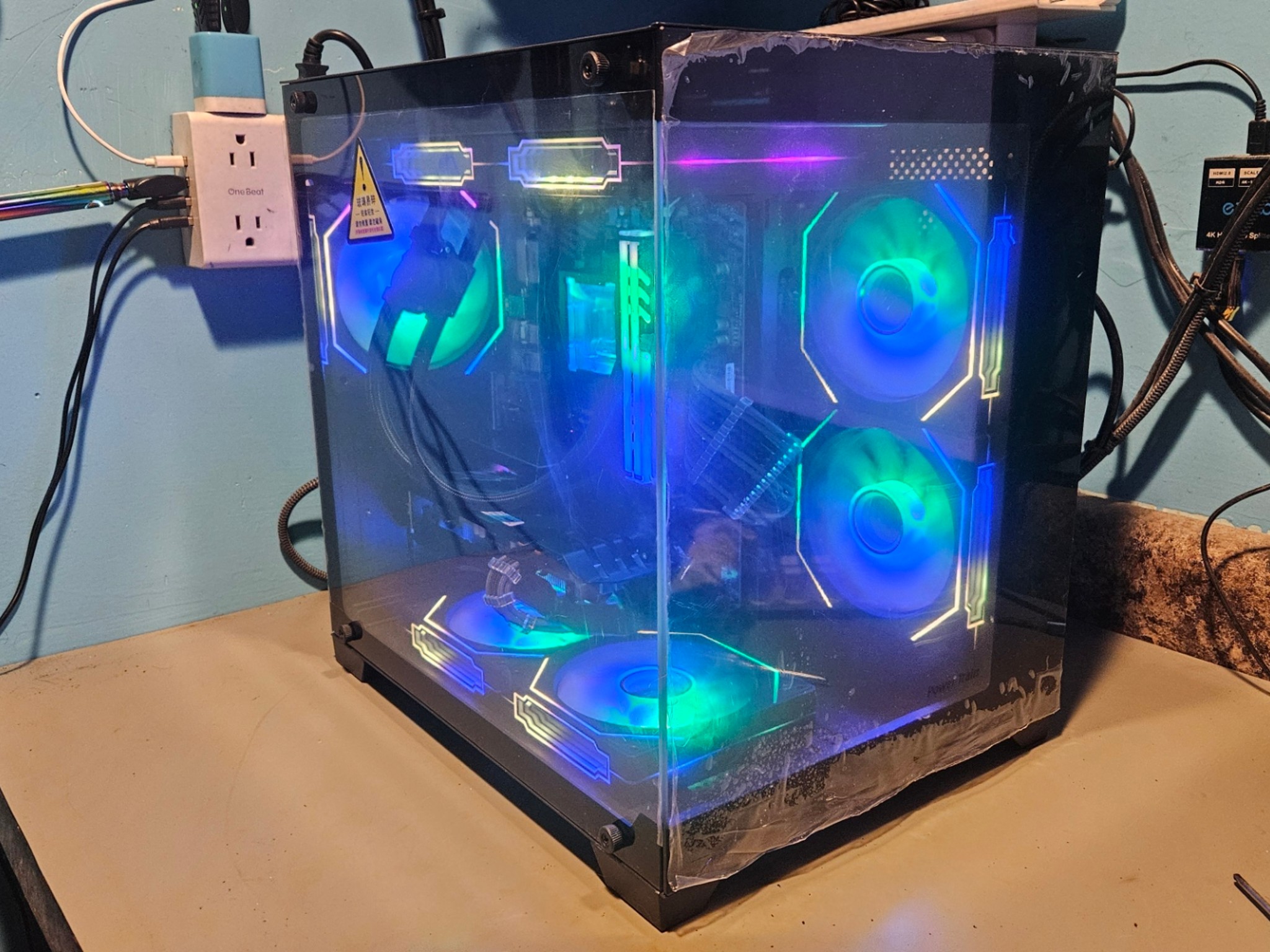 Power Train PT-G777B Ryzen 7 5800X/RX 6600M/32gigs DDR4