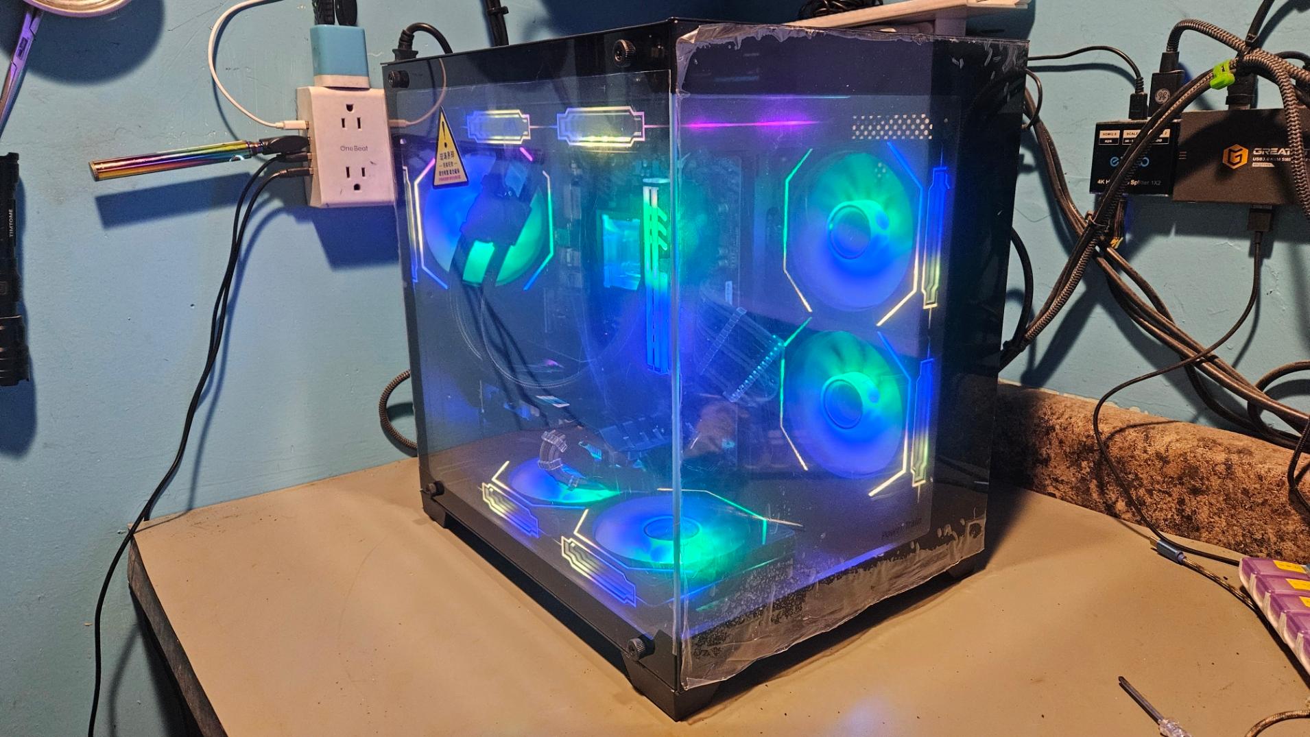 Power Train PT-G777B Ryzen 5800X/RX 6600M/32gigs DDR4