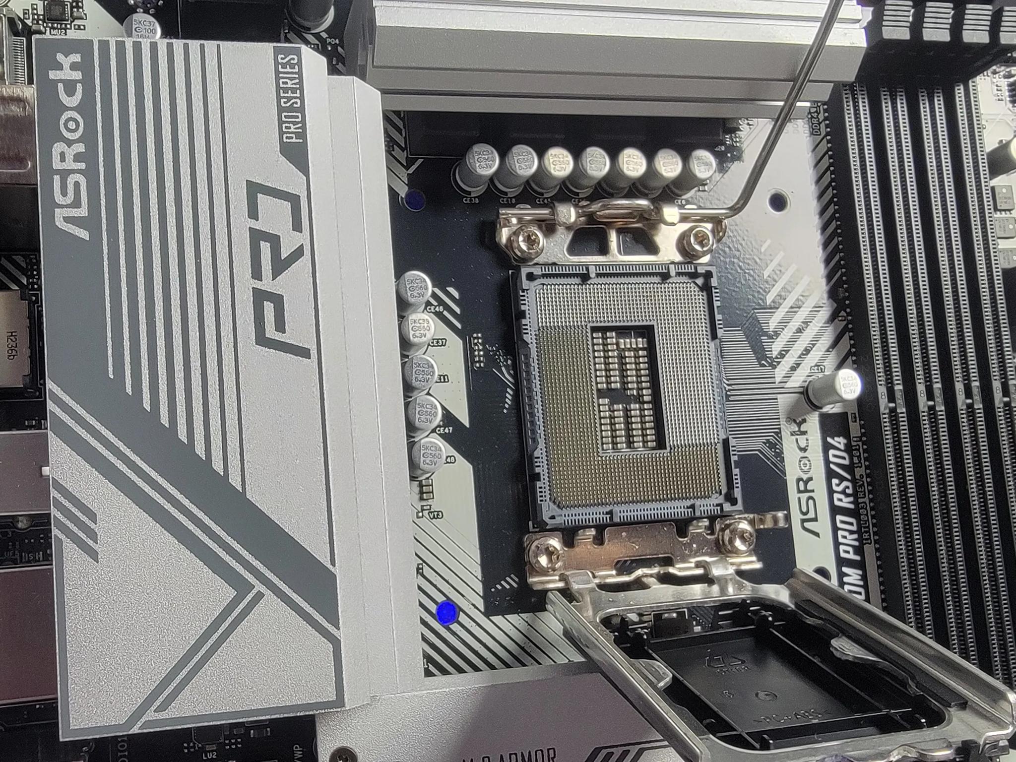 ASRock B760M Pro RS/D4 Motherboard for Intel 12th 13th and 14th Generation CPUs (LGA1700)