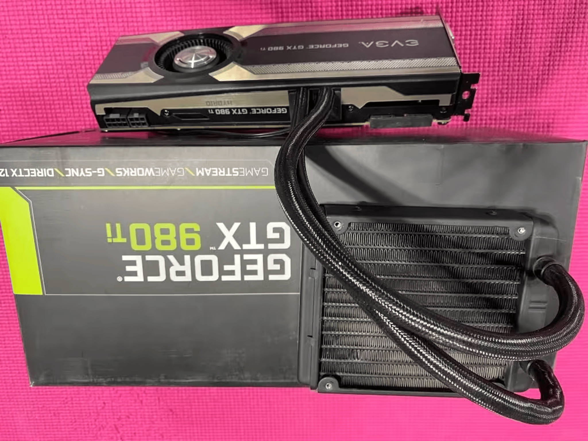 EVGA 980TI Hybrid card.