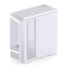 Clearance JONSBO D400 White ATX Mid Tower Case OEM Curved Glass - New