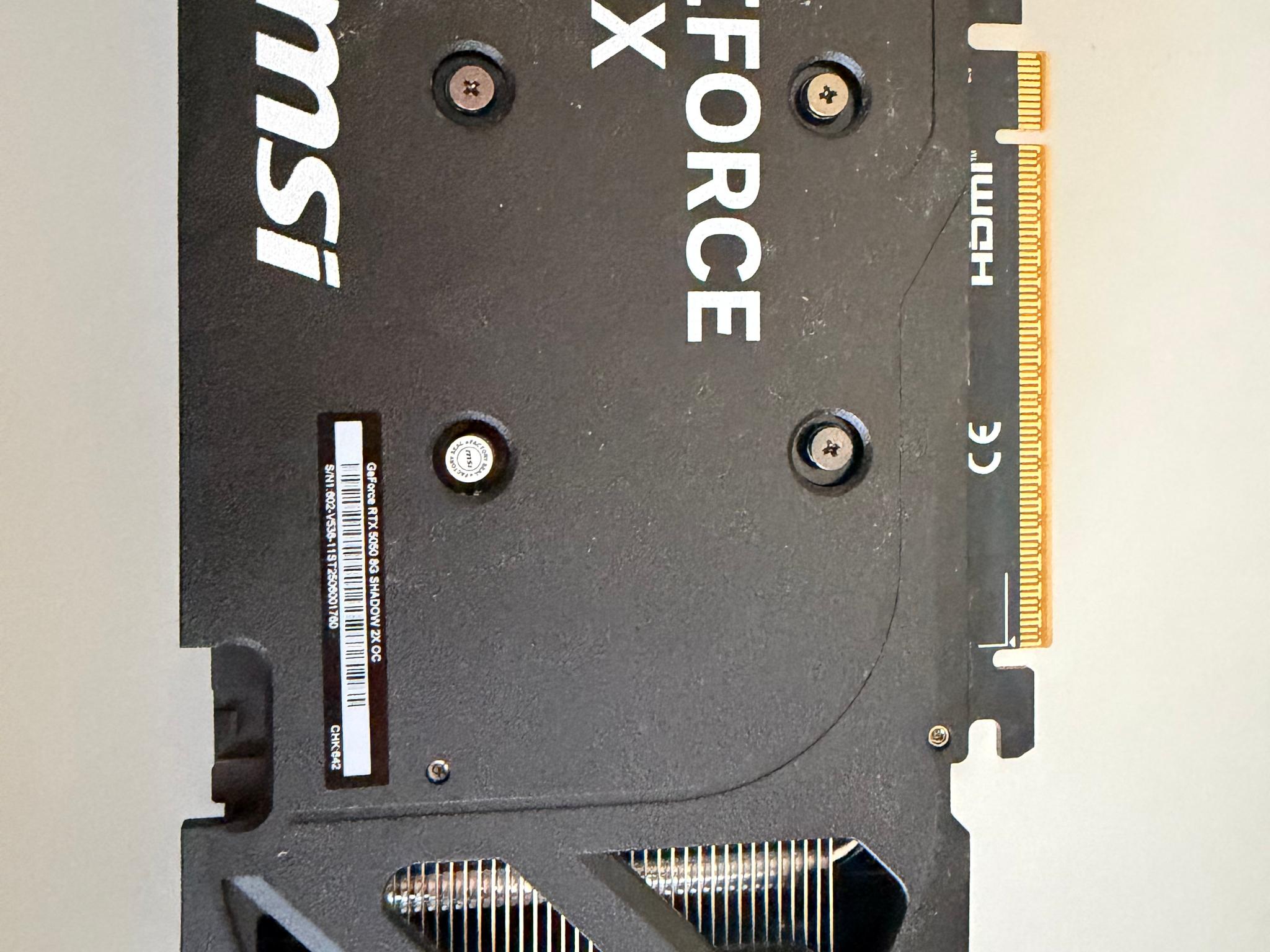 MSI RTX 5050 SHADOW 2X OC