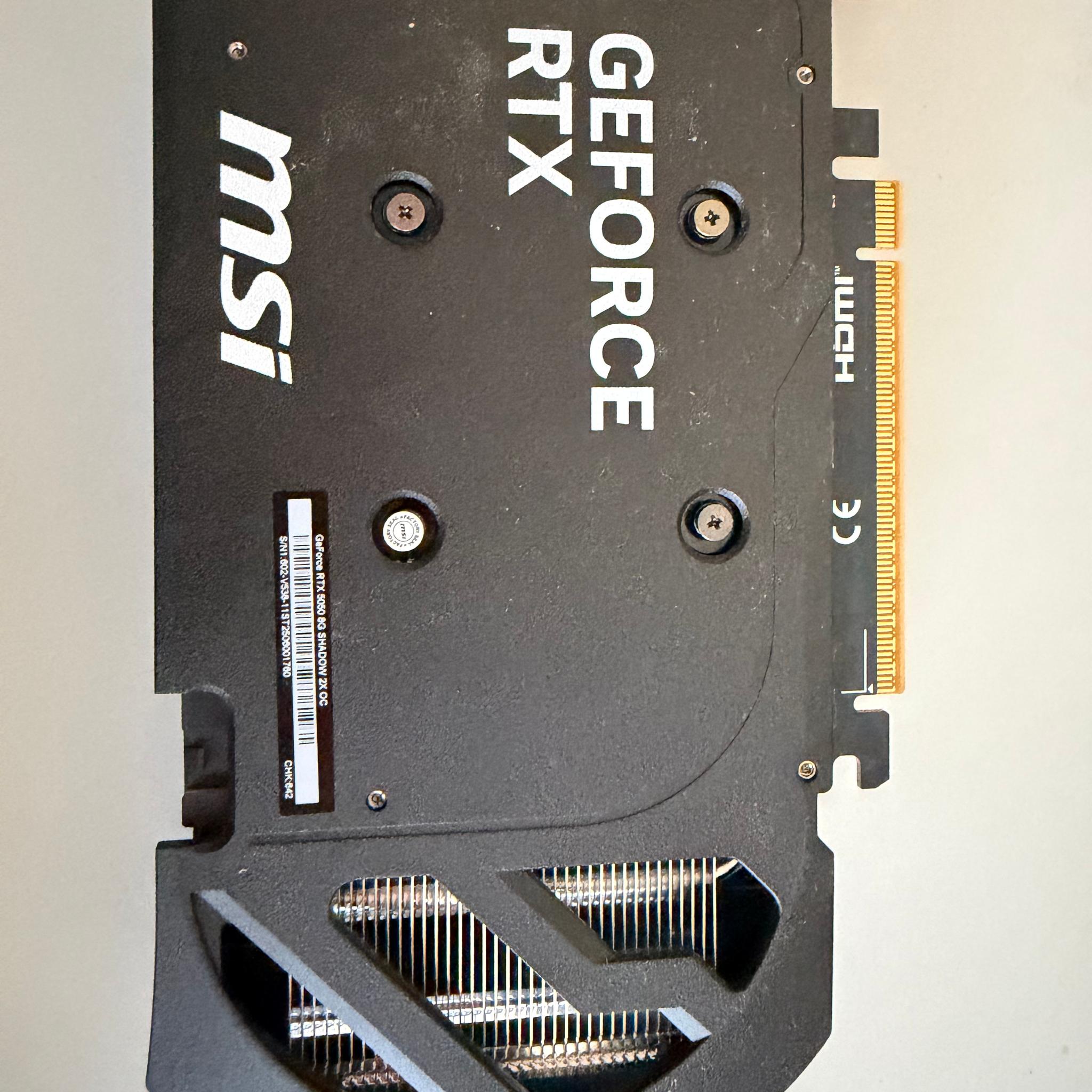 MSI RTX 5050 SHADOW 2X OC