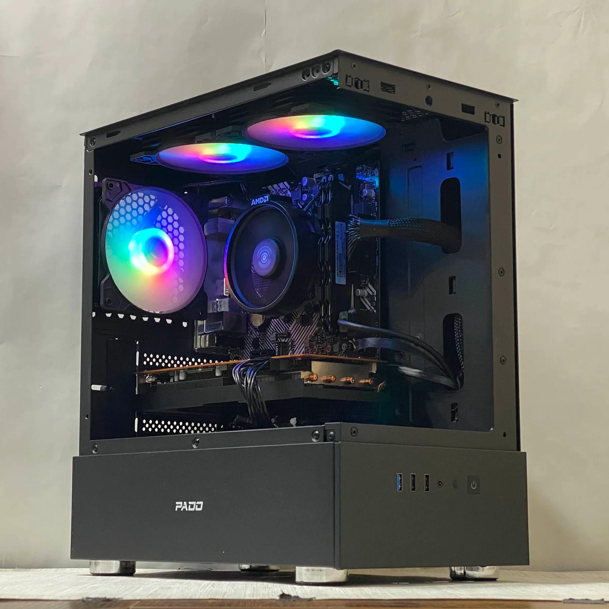 RX 5700, Ryzen 5 3600, 16GB DDR4, 512GB SSD, WiFi - Gaming PC