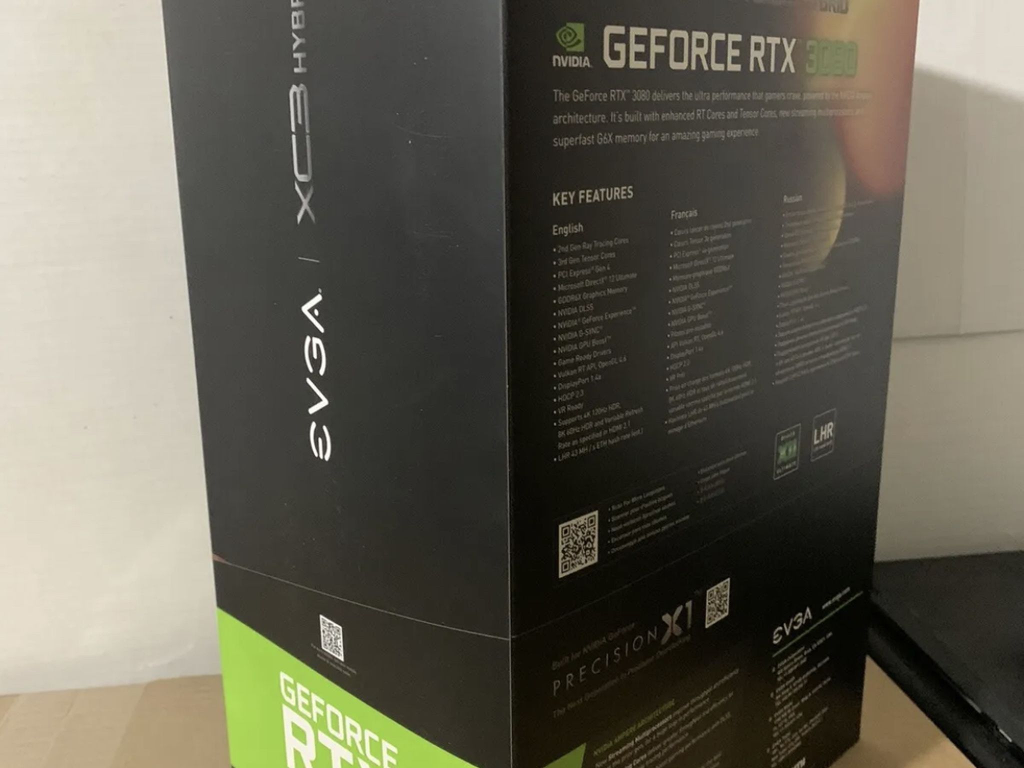 EVGA GeForce RTX 3080 FTW3 ULTRA HYBRID GAMING