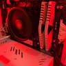 RYZEN 5 1600 RX 580 8GB WHITE RGB GAMING/STREAMING/EDITING PC 16GB RAM 1000GB M.2 SSD WINDOWS WiFi