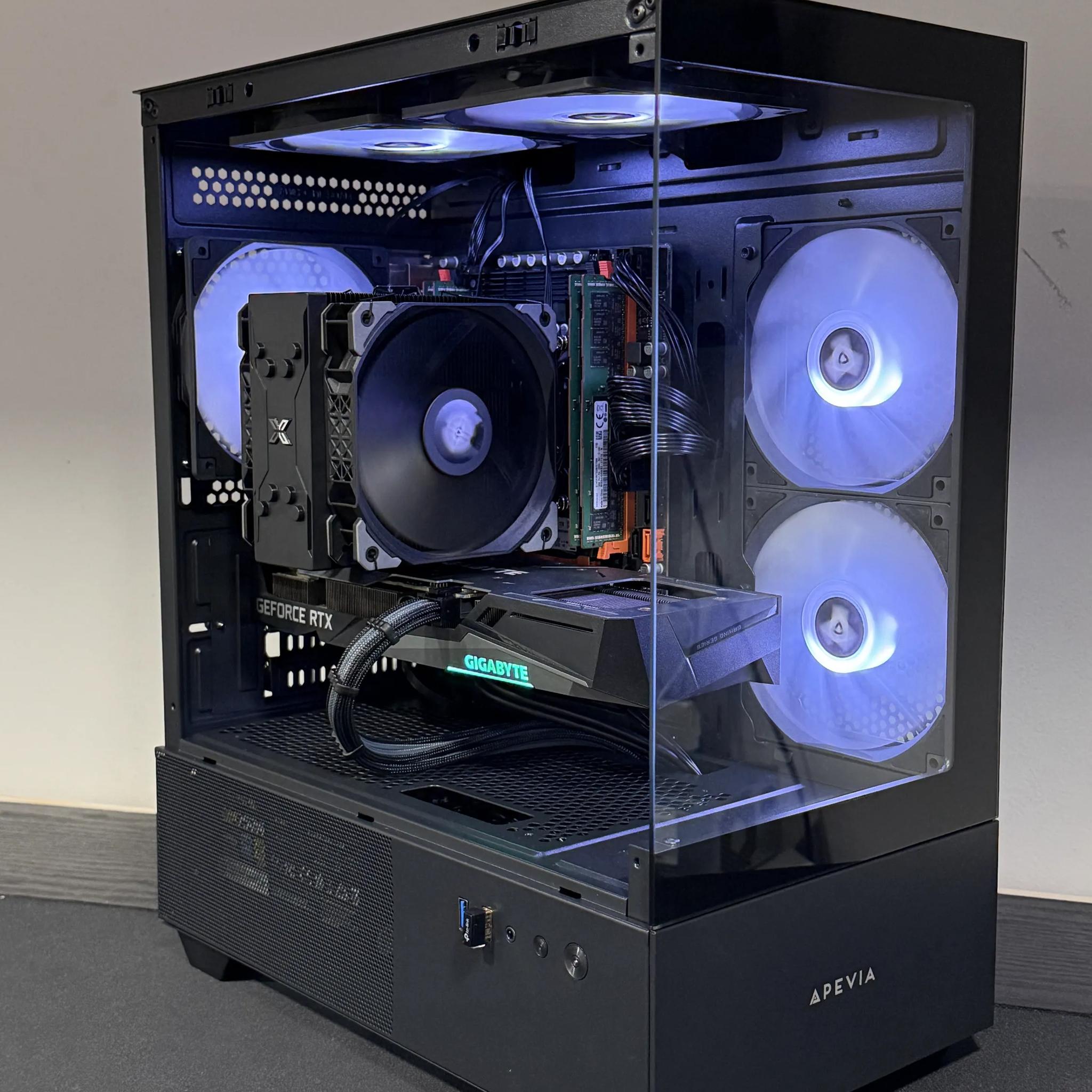 Budget Gaming PC - RTX 3060 Ti _ 1 TB SSD _ 64 GB RAM _ 14 Core Xeon CPU