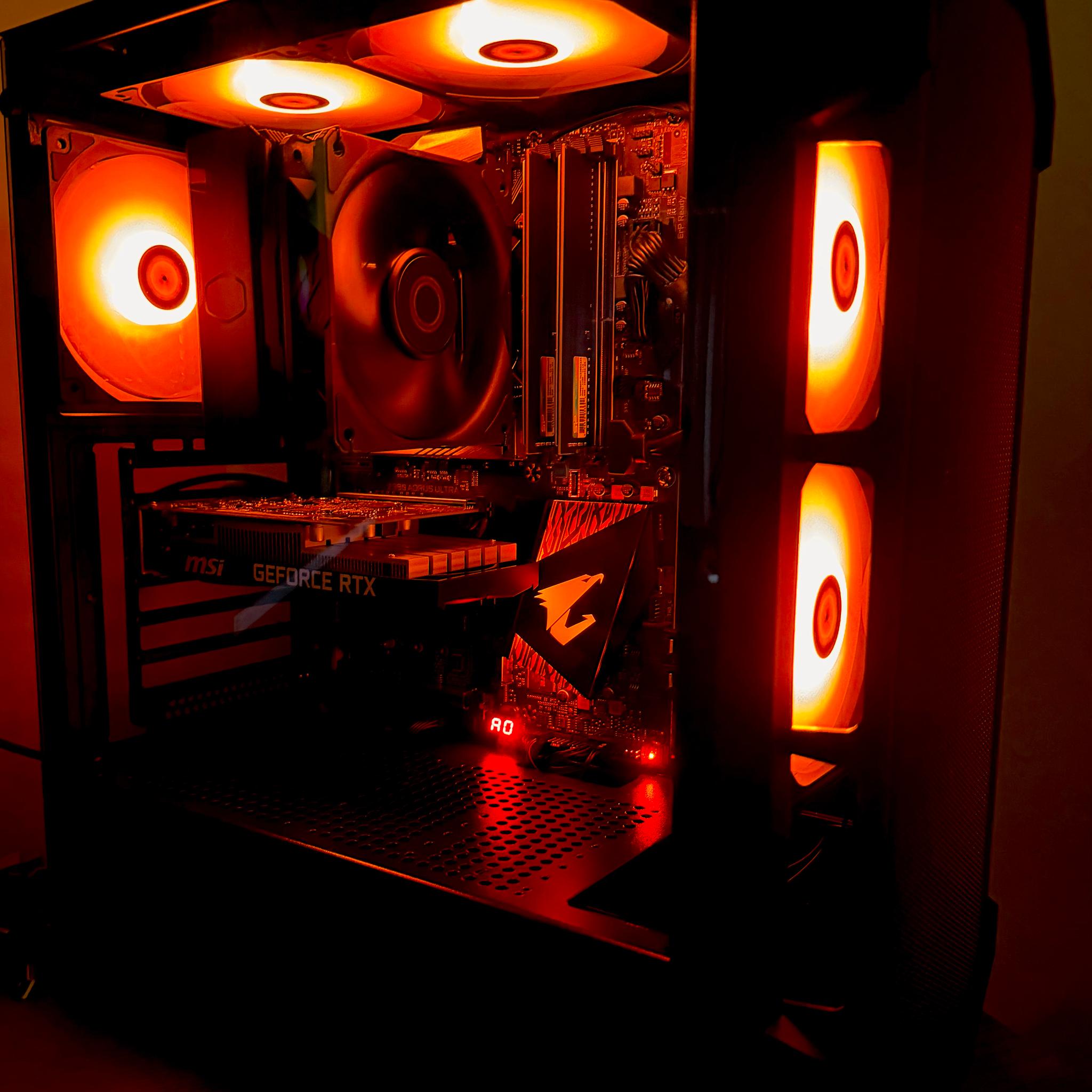 🎄 Gaming Ready PC | i7 8700K Processor | 3050 RTX 6GB GPU | 16GB DDR4 RAM | 589GB SSD Storage 🎄
