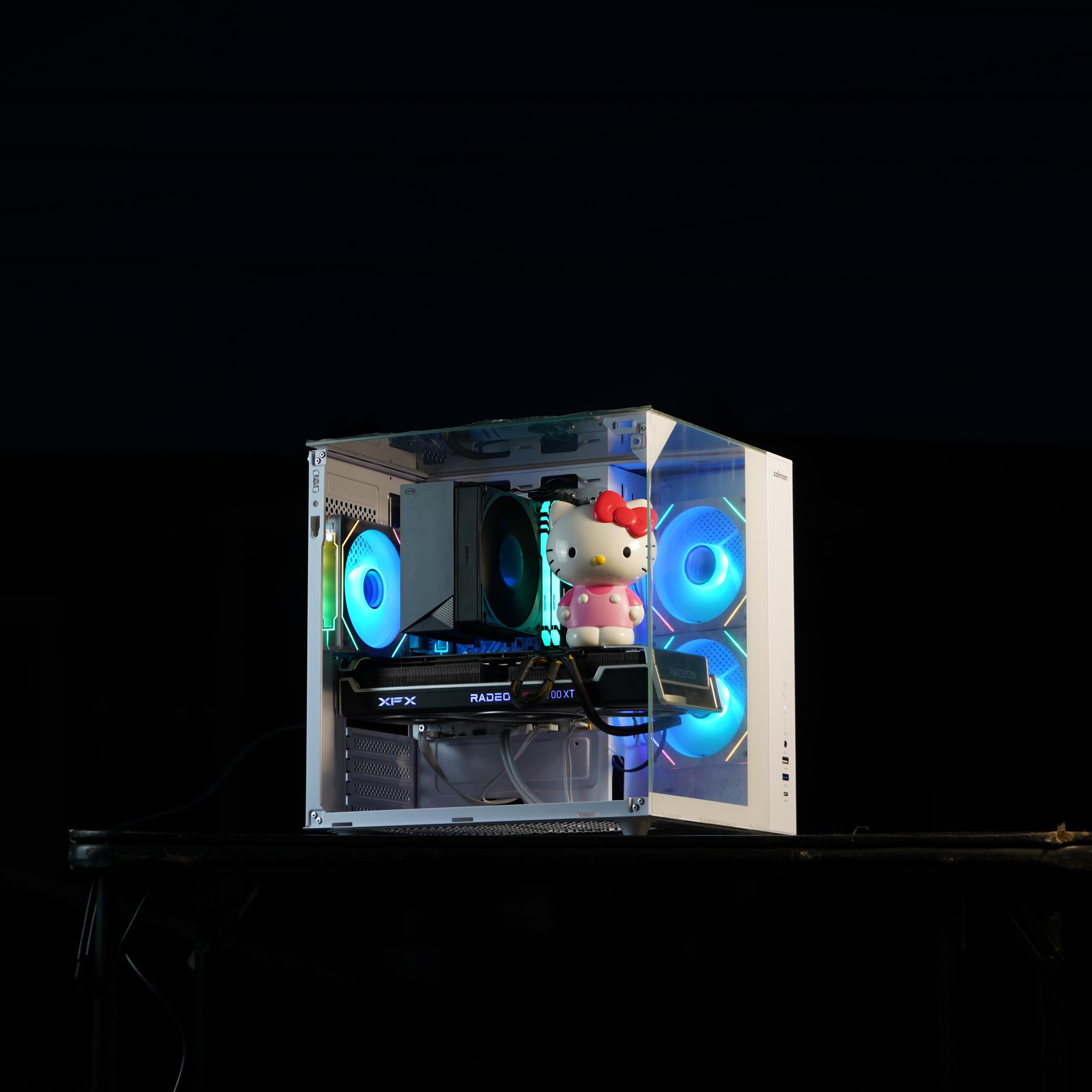❄️BLIZZY - Gaming PC RX 6700XT Ryzen 5 ❄️