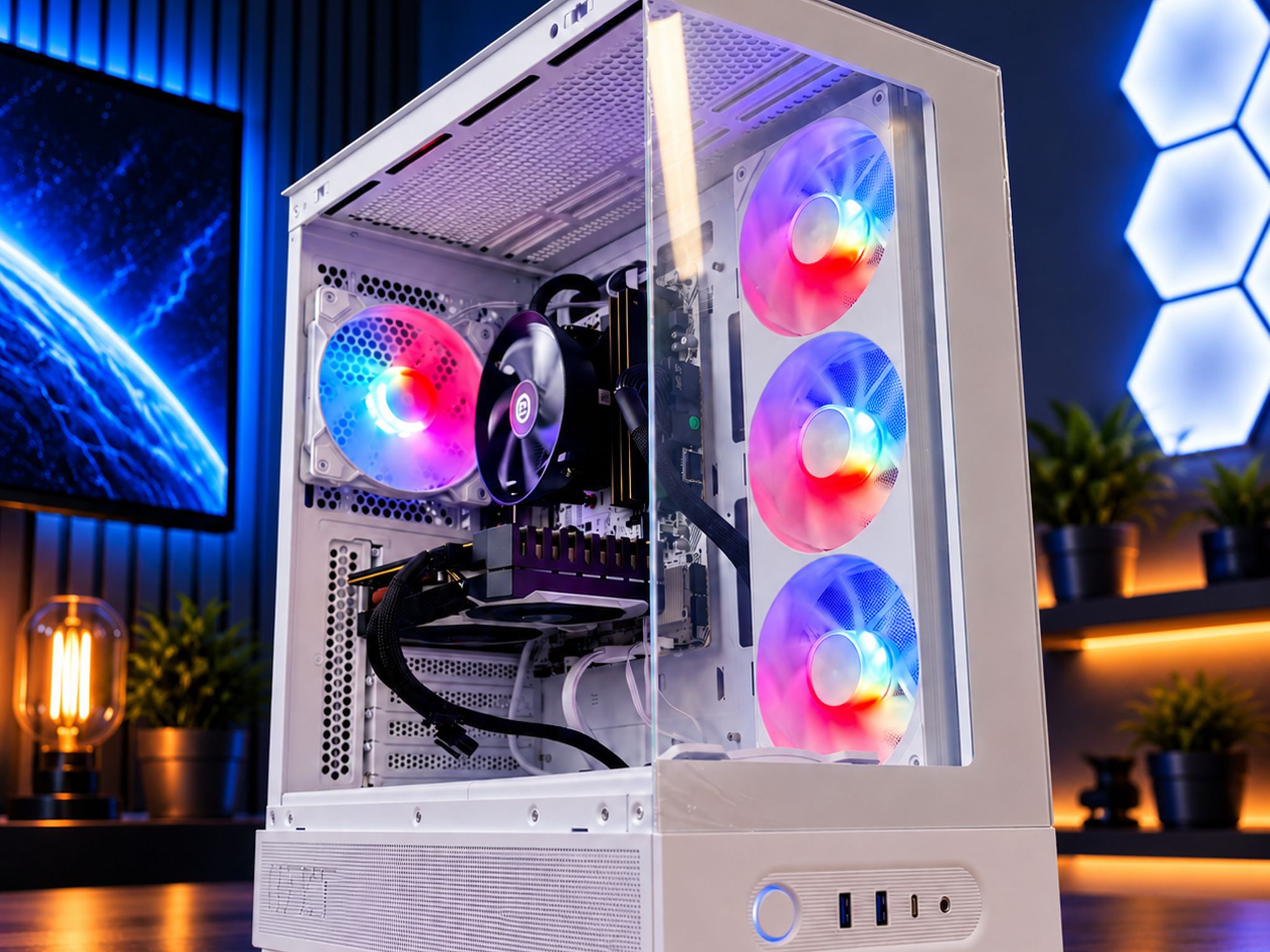Nvidia RTX 4060 | Intel core i7 4.2GHZ | 32GB RAM |500GB SSD| Wi-Fi/BT | Win 11 Custom Gaming PC
