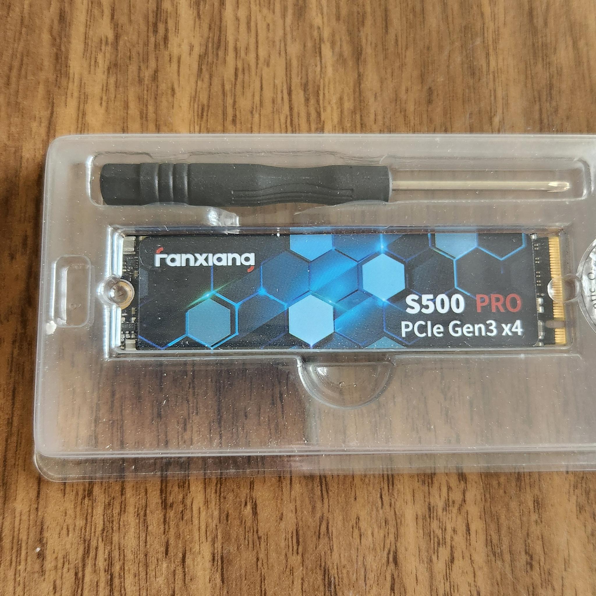 2TB Fanxiang M.2 NVME SSD S500 Pro PCIe Gen3 x4