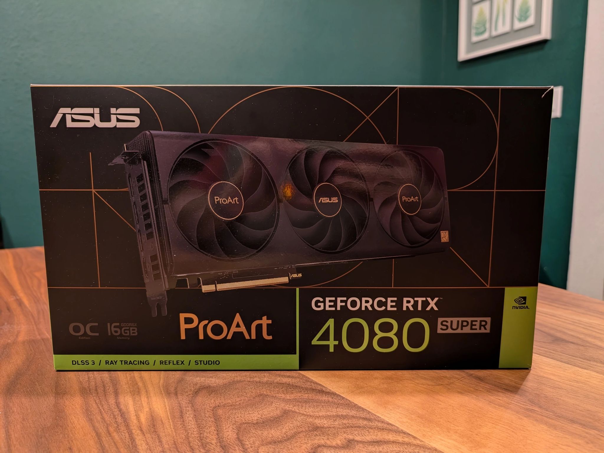 ASUS ProArt Nvidia 4080 Super Graphics Card GPU - 16GB - Like New