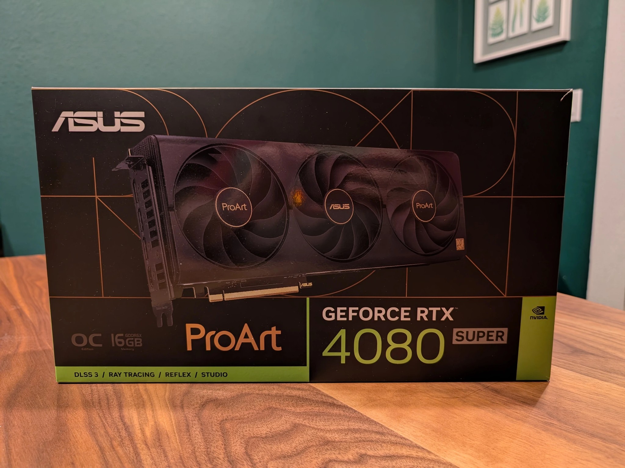 ASUS ProArt Nvidia 4080 Super Graphics Card GPU - 16GB - Like New