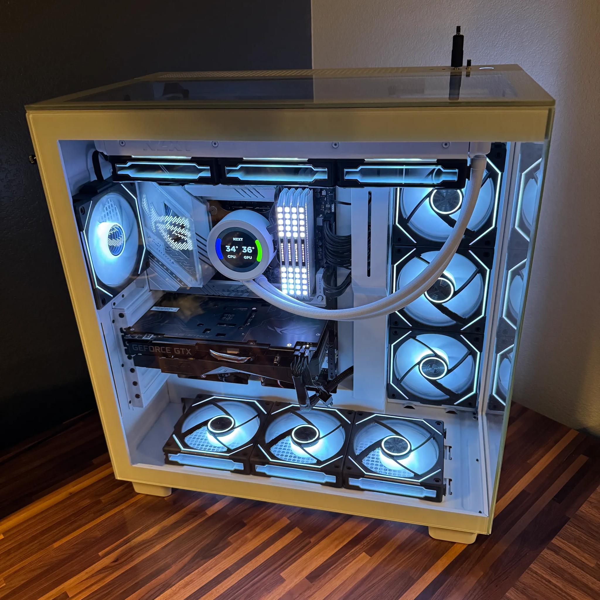High-End Gaming PC Build (Low-End GPU, no SSD) Packaged Well
