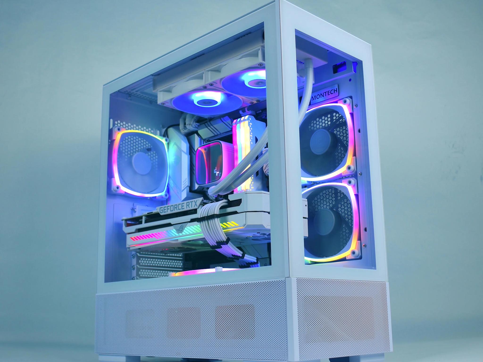 ❄️WHITE-OUT❄️ Custom Gaming/Streaming PC | NVIDIA RTX 3070, Ryzen 5600X, 32GB RAM, WiFi, 1TB NVME |