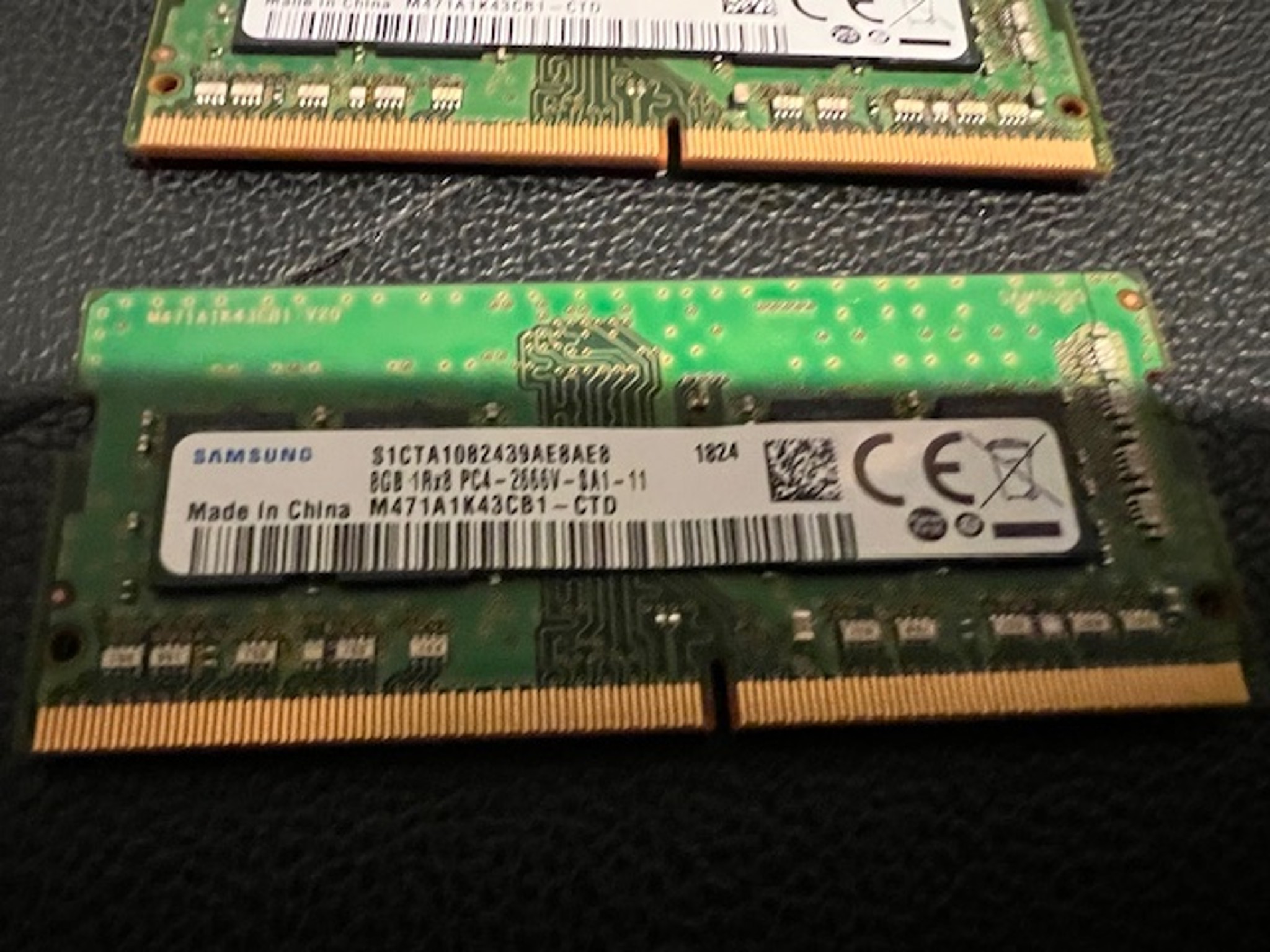 Samsung 16GB (8GB X2) Laptop DDR4-2666 Mhz SO-DIMM Dual Channel Ram Kit.