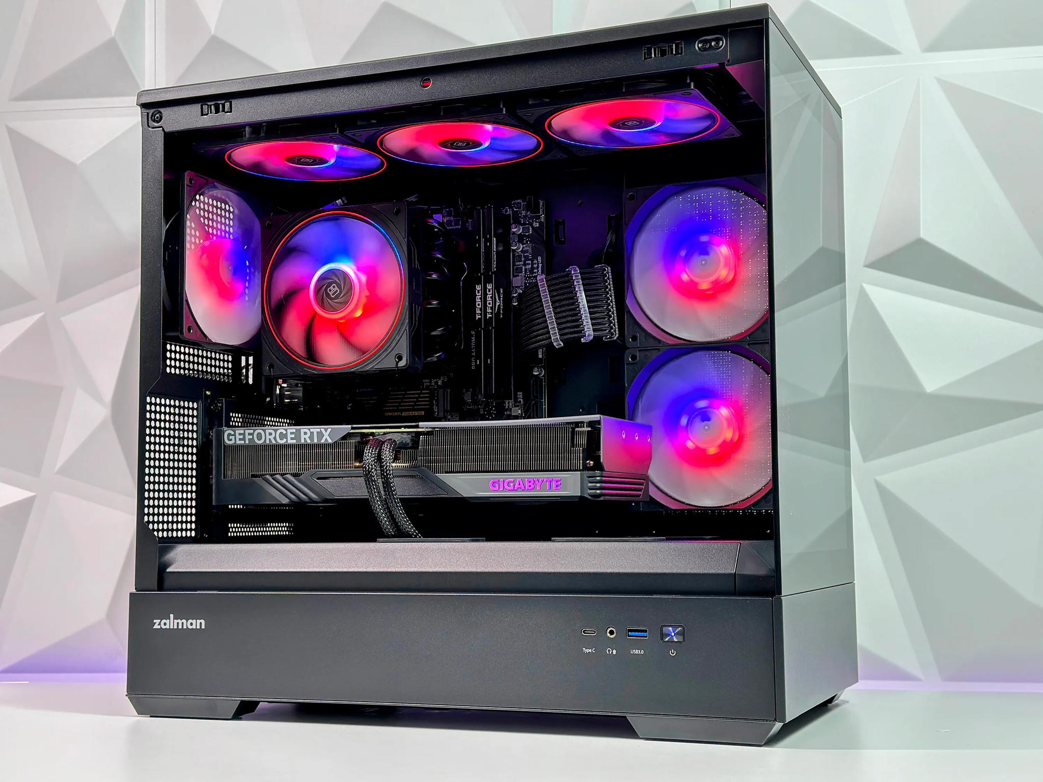 🌌🌑Dark Nebula Gaming PC🔭Nvidia RTX 4070 12GB🔭Ryzen 5 7500F🔭32GB DDR5🔭1TB NVME GEN4