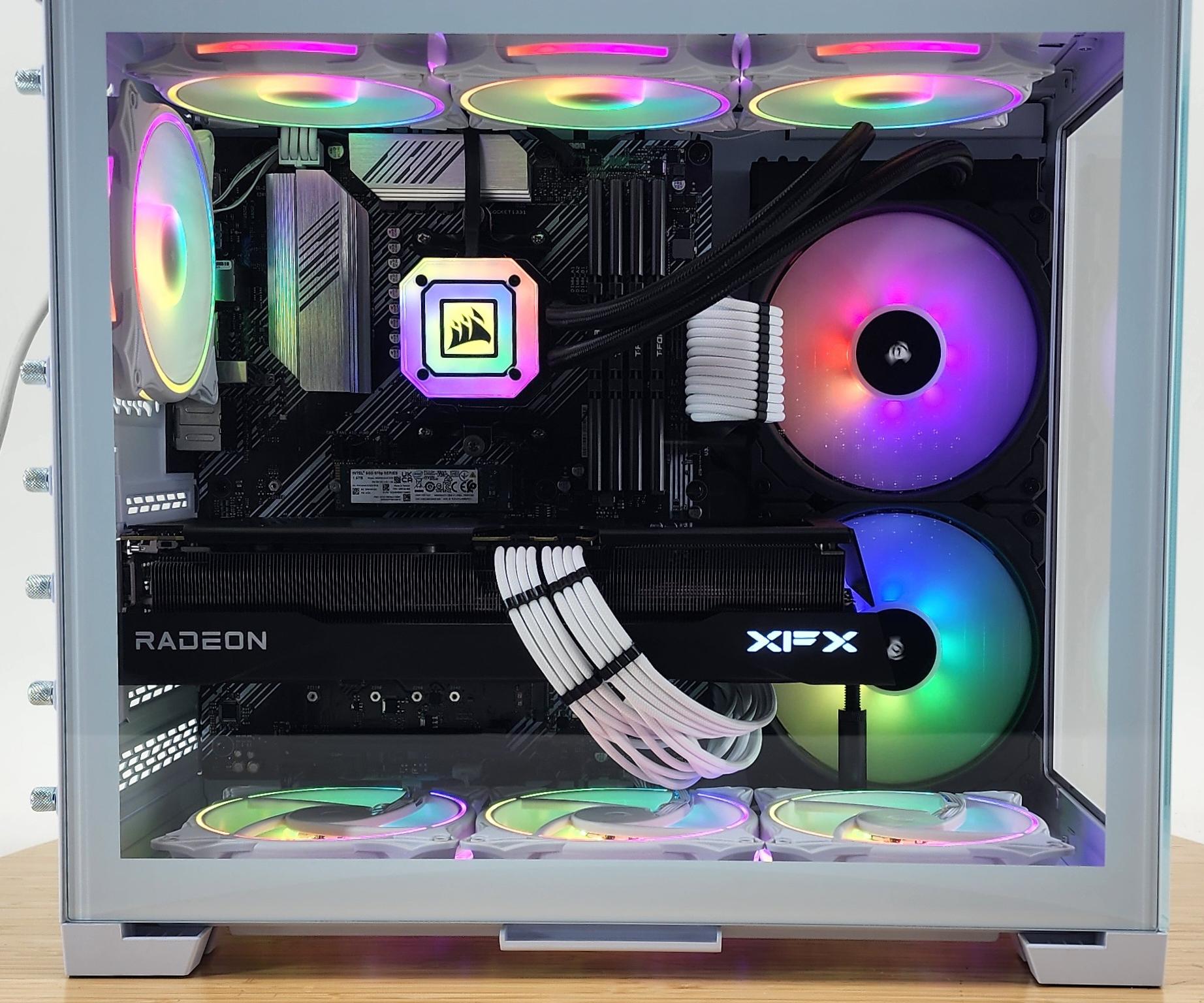 Gaming PC Ryzen 7 5800XT 32GB RAM 2TB SSD RX 9070 16GB Windows 11 Computer