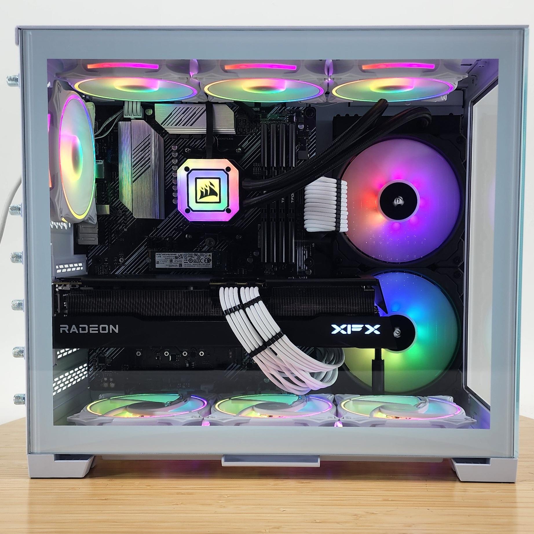 Gaming PC Ryzen 7 5800XT 32GB RAM 2TB SSD RX 9070 16GB Windows 11 Computer