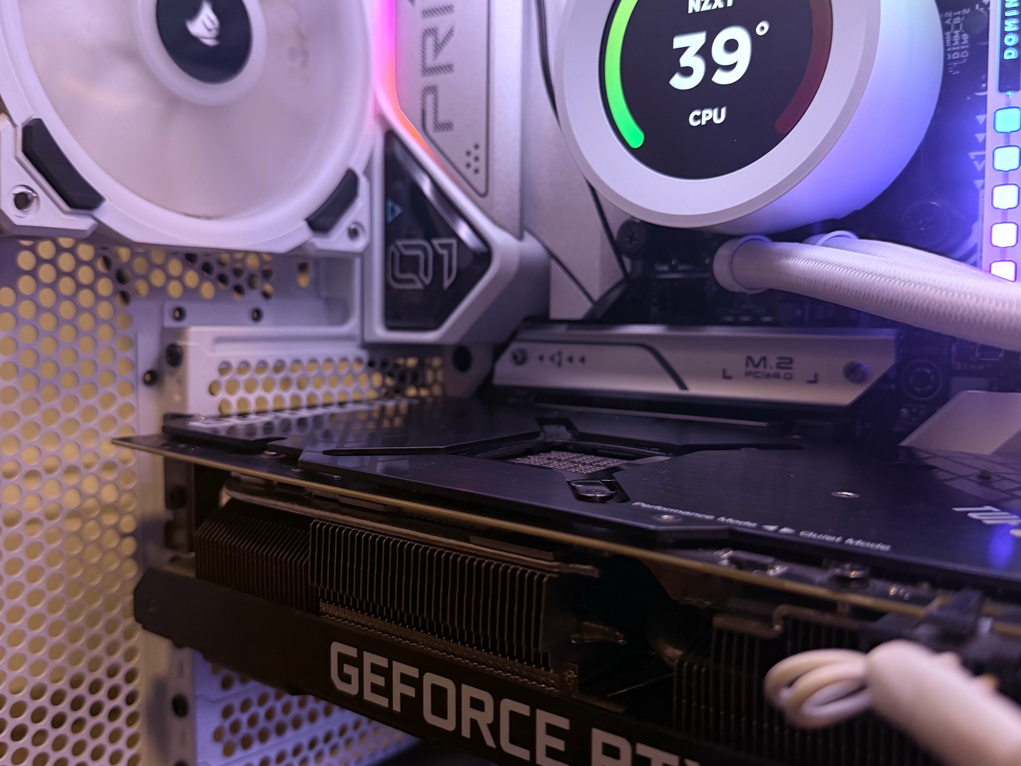 ⚪️☁️"White Dominator"☁️⚪️| 1440p/4k Gaming | RTX 3080 Ti | i9 12900k | 64gb DDR5 | 2tb SSD