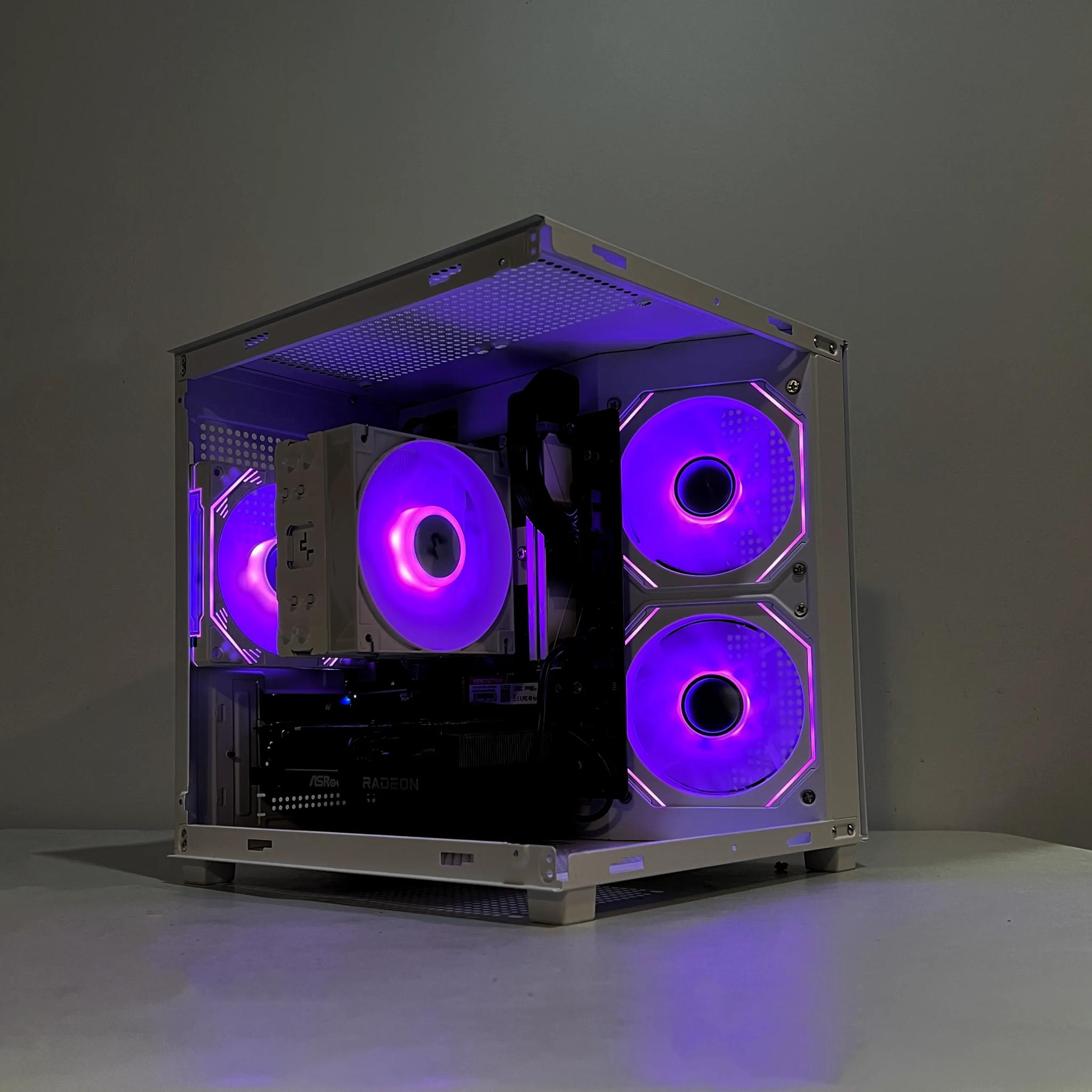 🔥SALE🔥 R5-4500|RX 6500XT|WIFI|ARGB Fans|16GB RAM-DepxTech Pre-Built PC