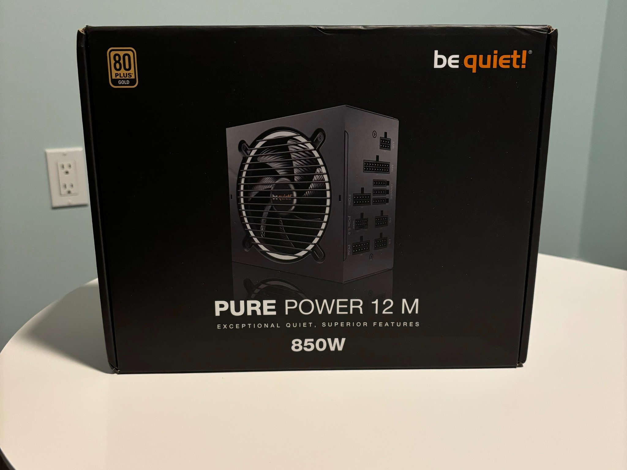 850W FULLY MODULAR PSU | be quiet! Pure Power 12 M (80+ Gold)