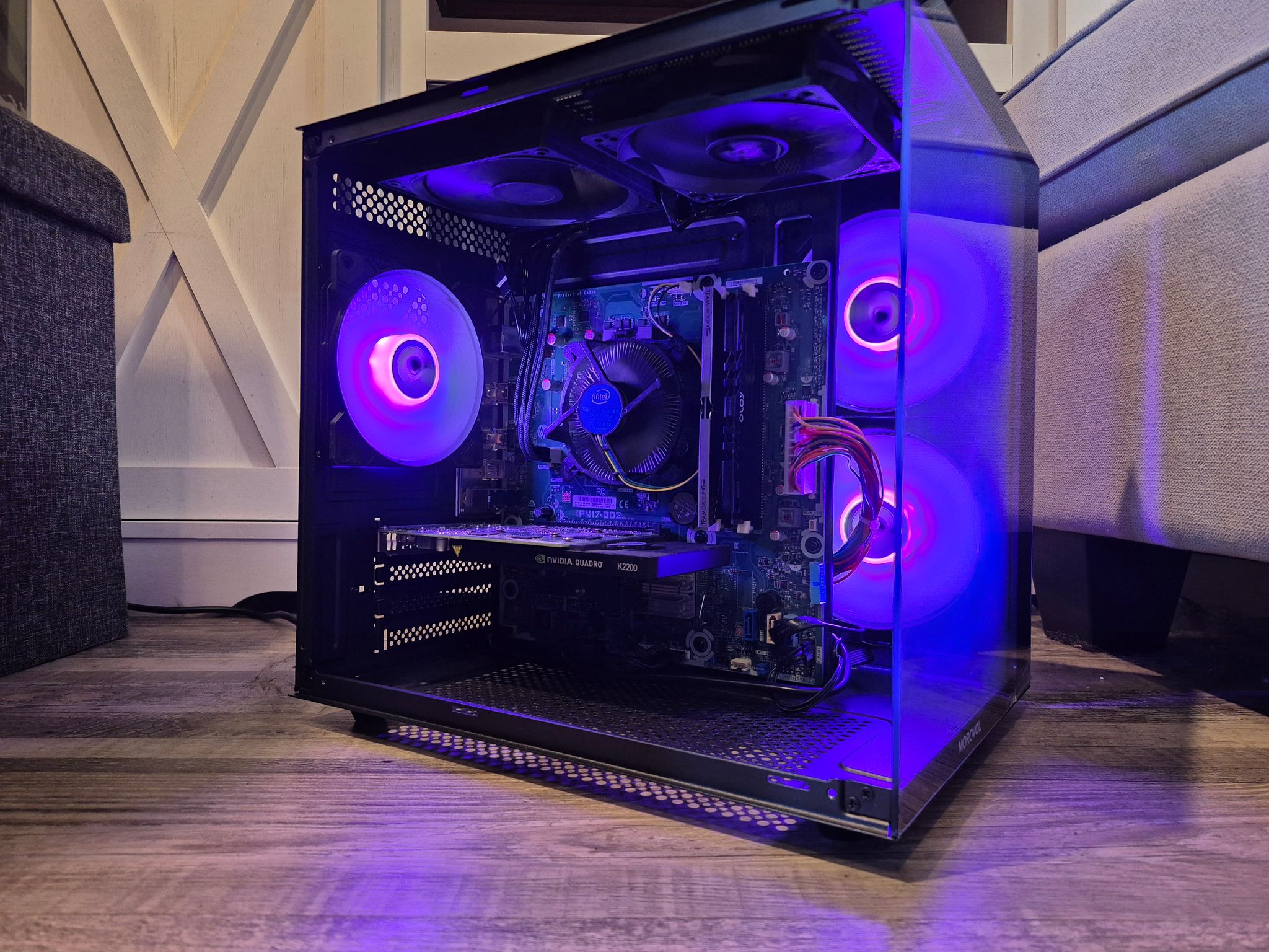 Airflow Cube! | Fortnite/Roblox Gaming PC | i5-7400, Quadro K2200 4GB, 512GB SSD