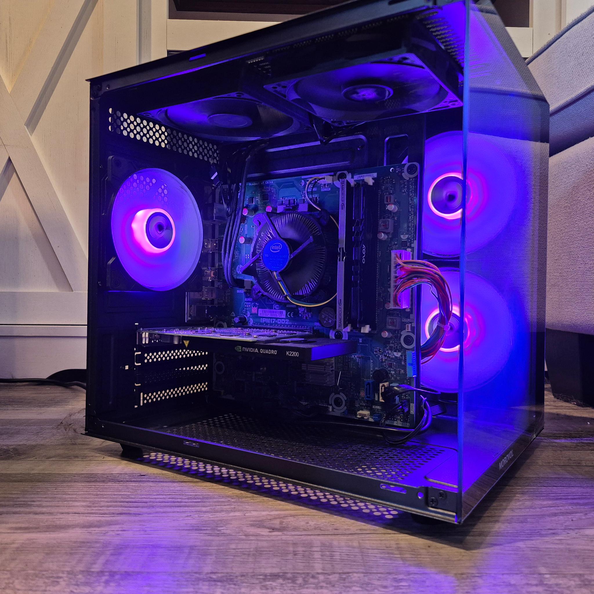 Airflow Cube! | Fortnite/Roblox Gaming PC | i5-7400, Quadro K2200 4GB, 512GB SSD