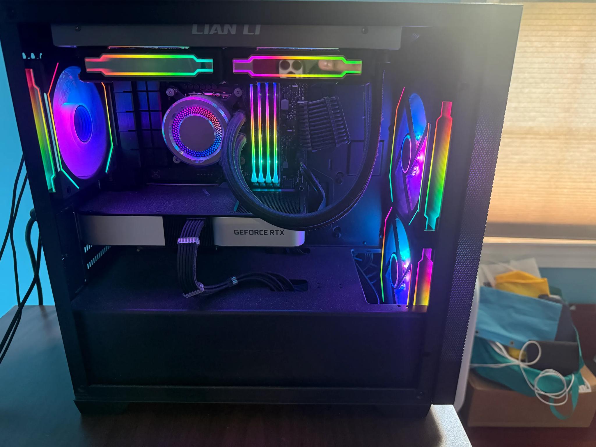 1080p Custom Gaming PC with RGB: i5-13600kf and RTX 3060 TI FE