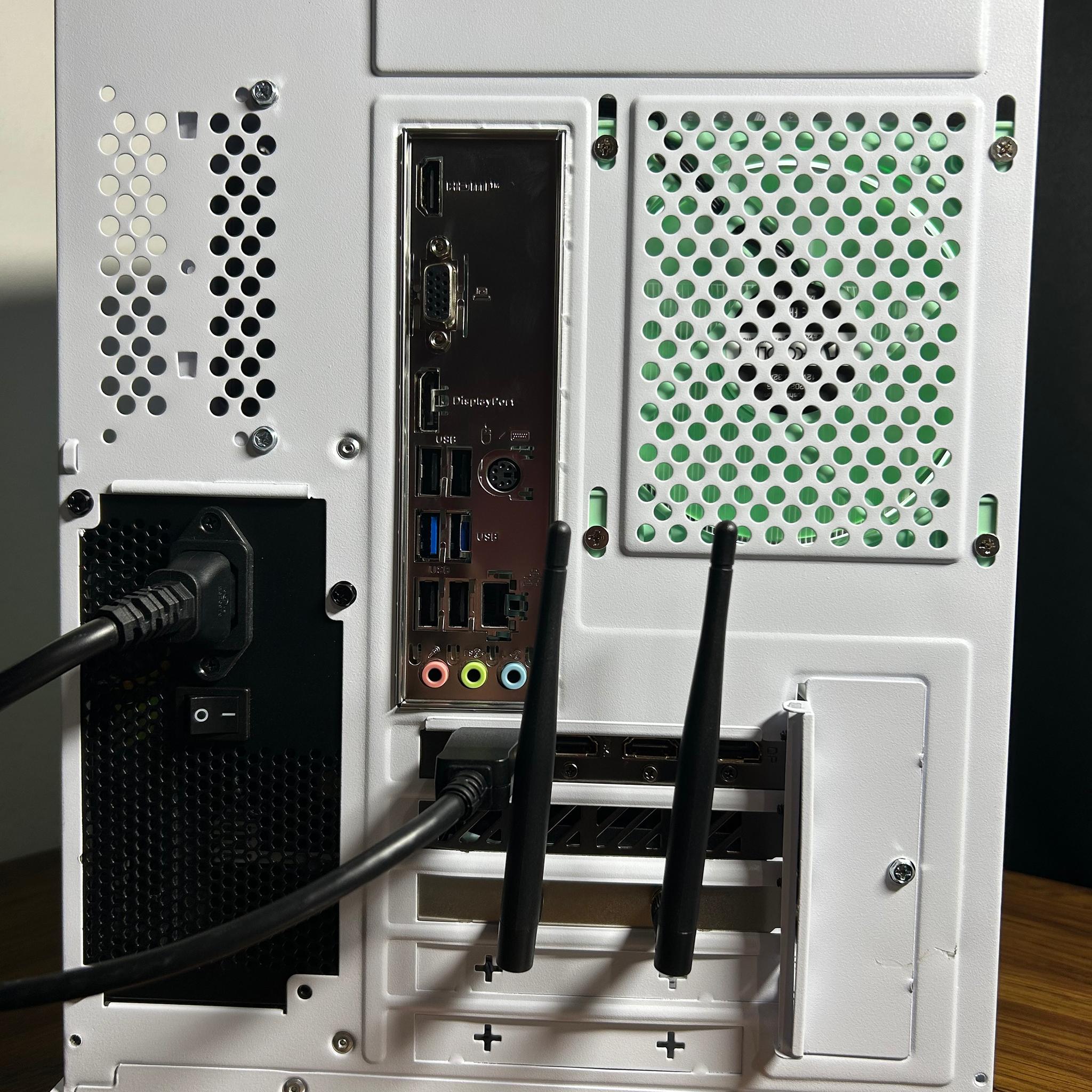 🐢🦖🌿Bulbasaur🌿🐢🦖 White Gaming PC (RTX 4060)