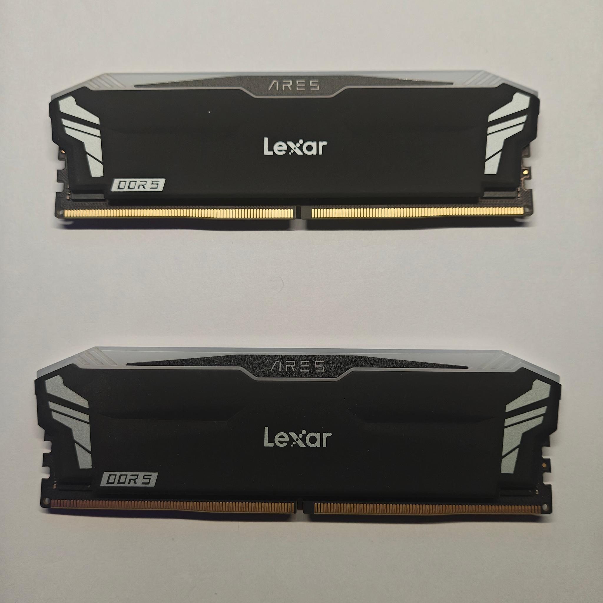 Lexar 32GB (2x16GB) ARES RGB DDR5 RAM 6000MT/s CL30 1.35V Desktop Memory
