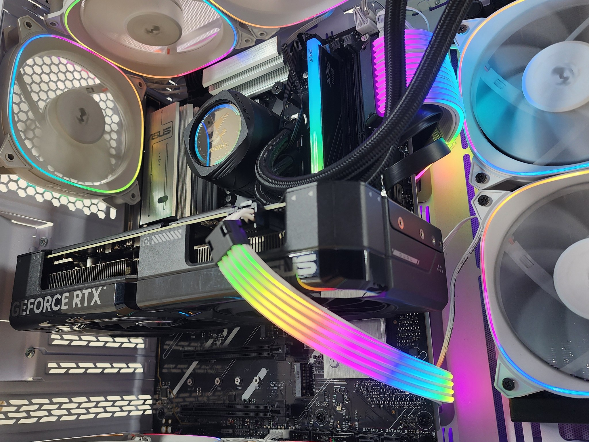Gaming PC Ryzen 7 7700 16GB RAM 1TB SSD RTX 4070 12GB Windows 11 Computer