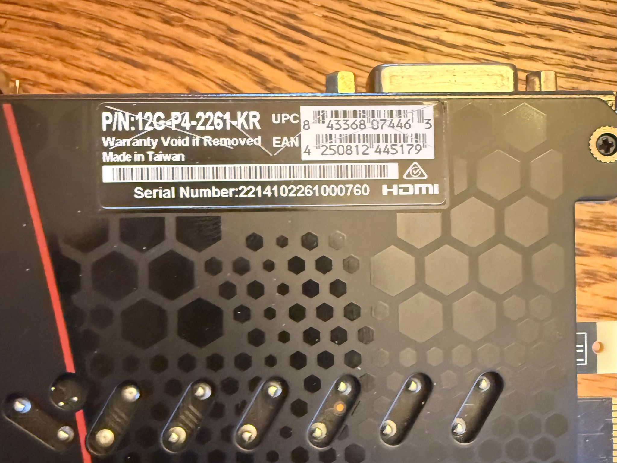 EVGA XC BLACK GAMING GeForce RTX 2060 12GB