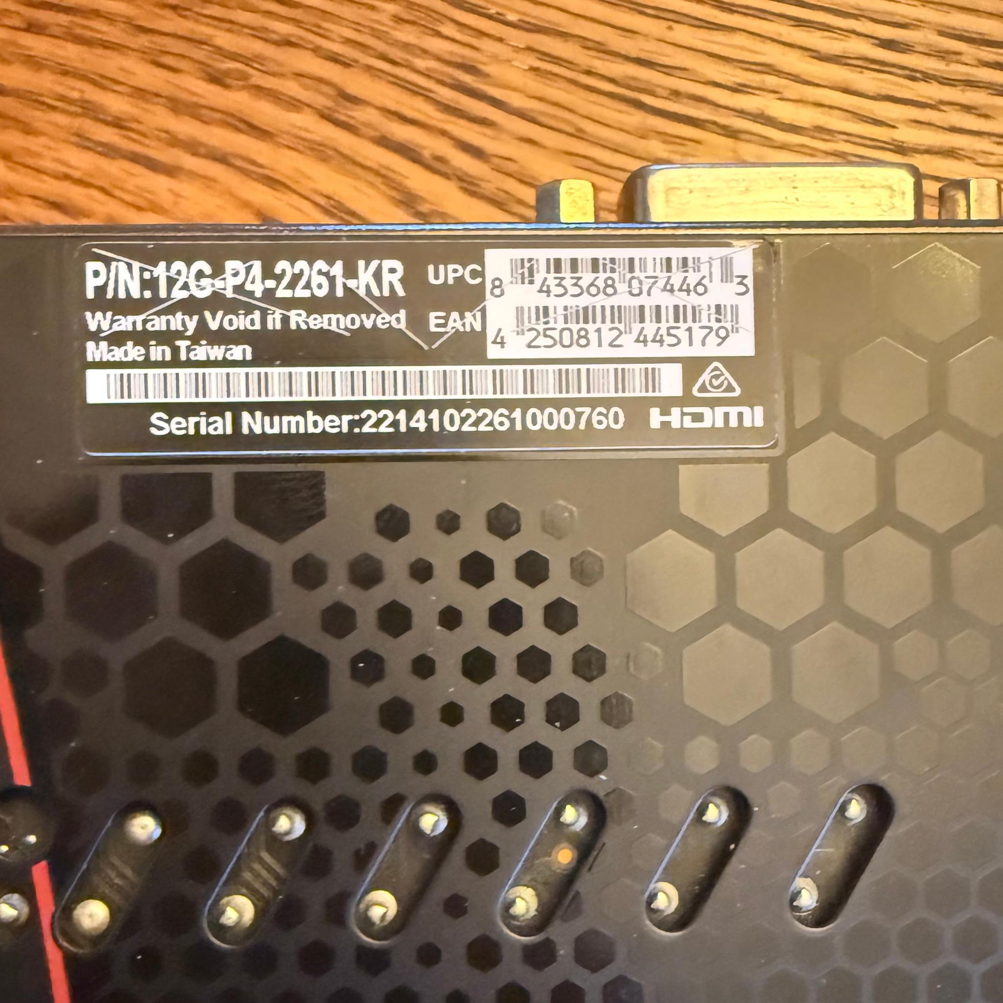 EVGA XC BLACK GAMING GeForce RTX 2060 12GB