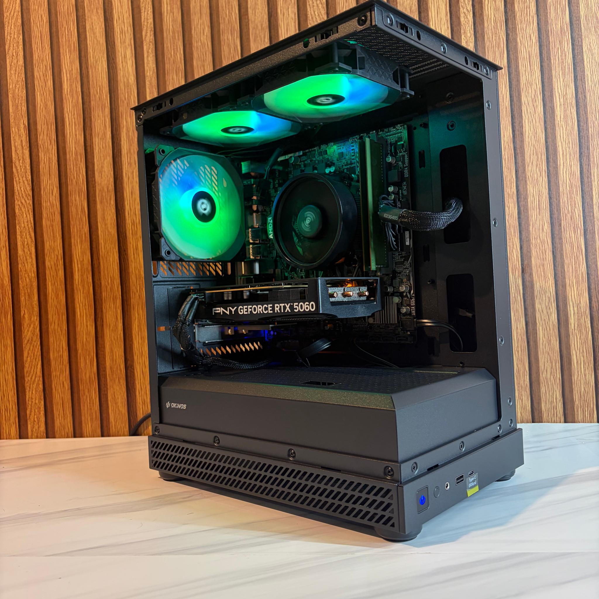 RTX 5060 | RYZEN 7 2700 | 16GB DDR4 | 500GB SSD | 450W | windows 11 PRO