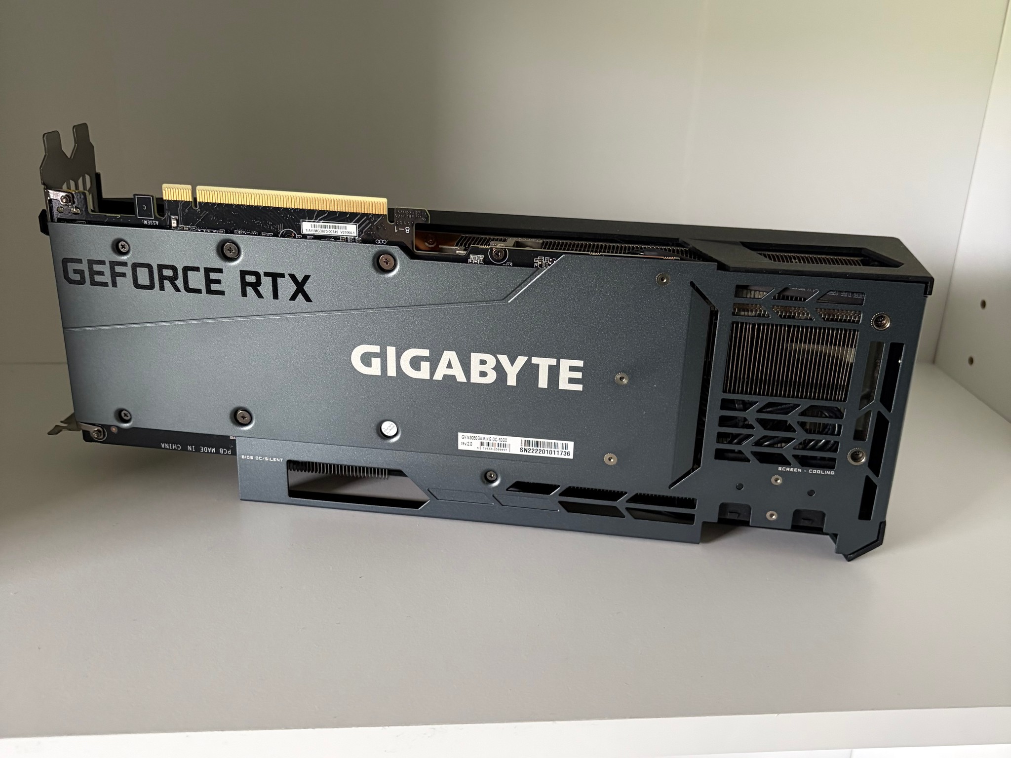 GIGABYTE Gaming OC Rev 2.0 GeForce RTX 3080 10GB LHR