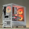 "WhiteNova" RTX 3070 TI 8GB, RYZEN 5, 32GB DDR4 RAM, WIN 11, WIFI, Gaming PC