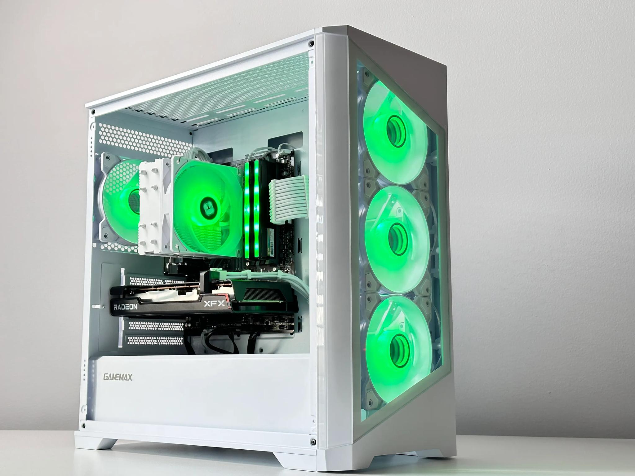 🧊Iceberg🧊 AMD RX 6650 XT 8GB🌨️AMD Ryzen 5 5600X 6Core🌨️32GB DDR4🌨️ 1TB SSD NVME