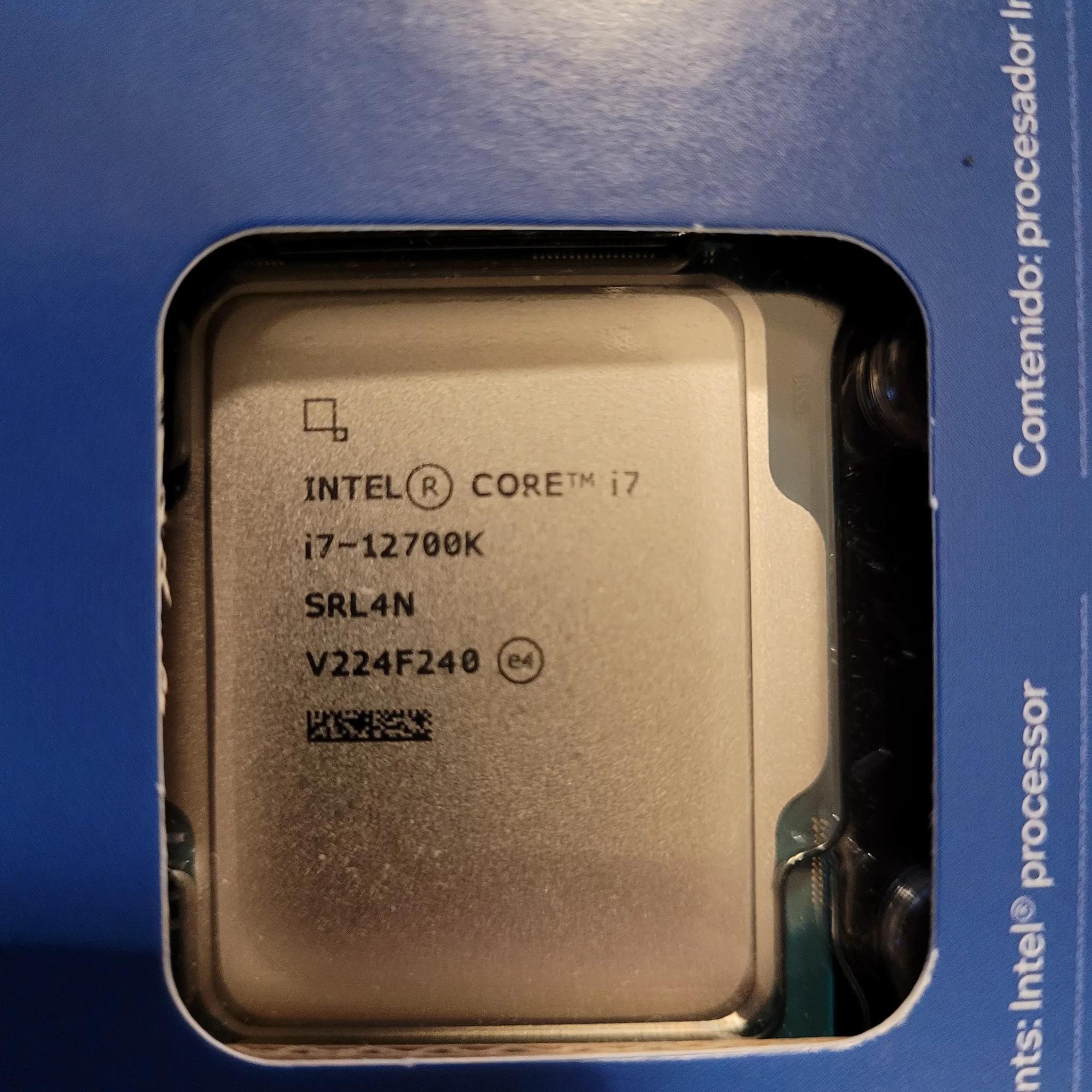 *SEALED* Intel Core i7-12700K 12-Core(8P-4E) LGA 1700 CPU