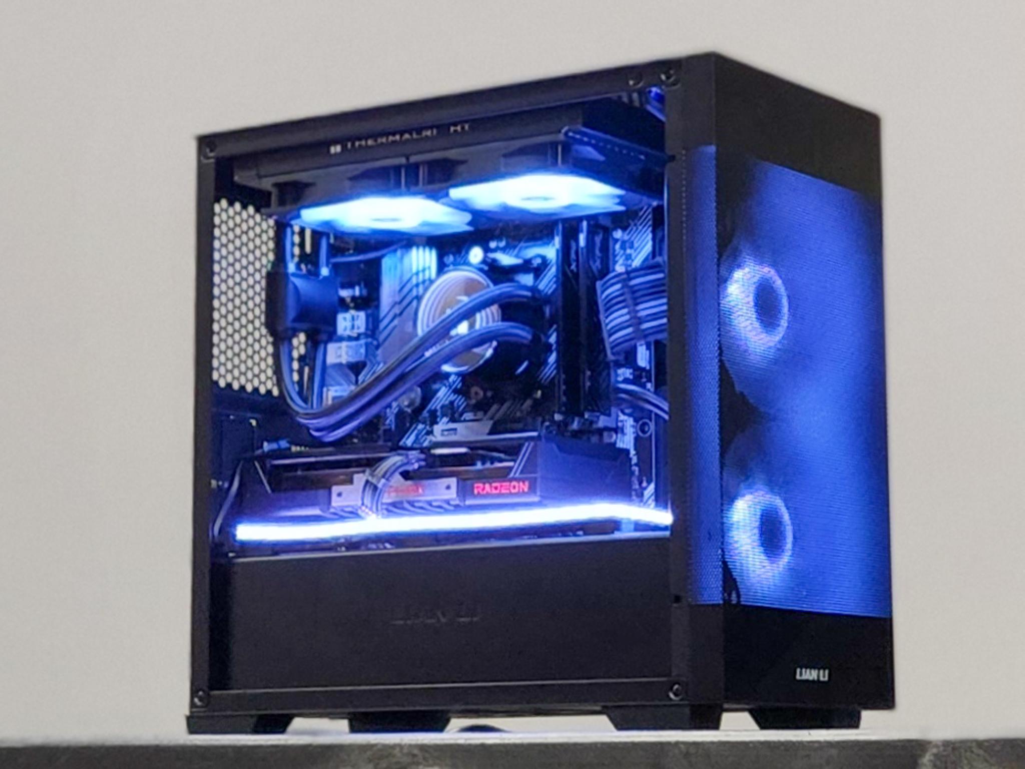 Gaming Custom Liquid Cooled PC Build | Ryzen 7 5800XT | RX 9060 XT 16 GB | 1TB SSD | 32GB DDR4