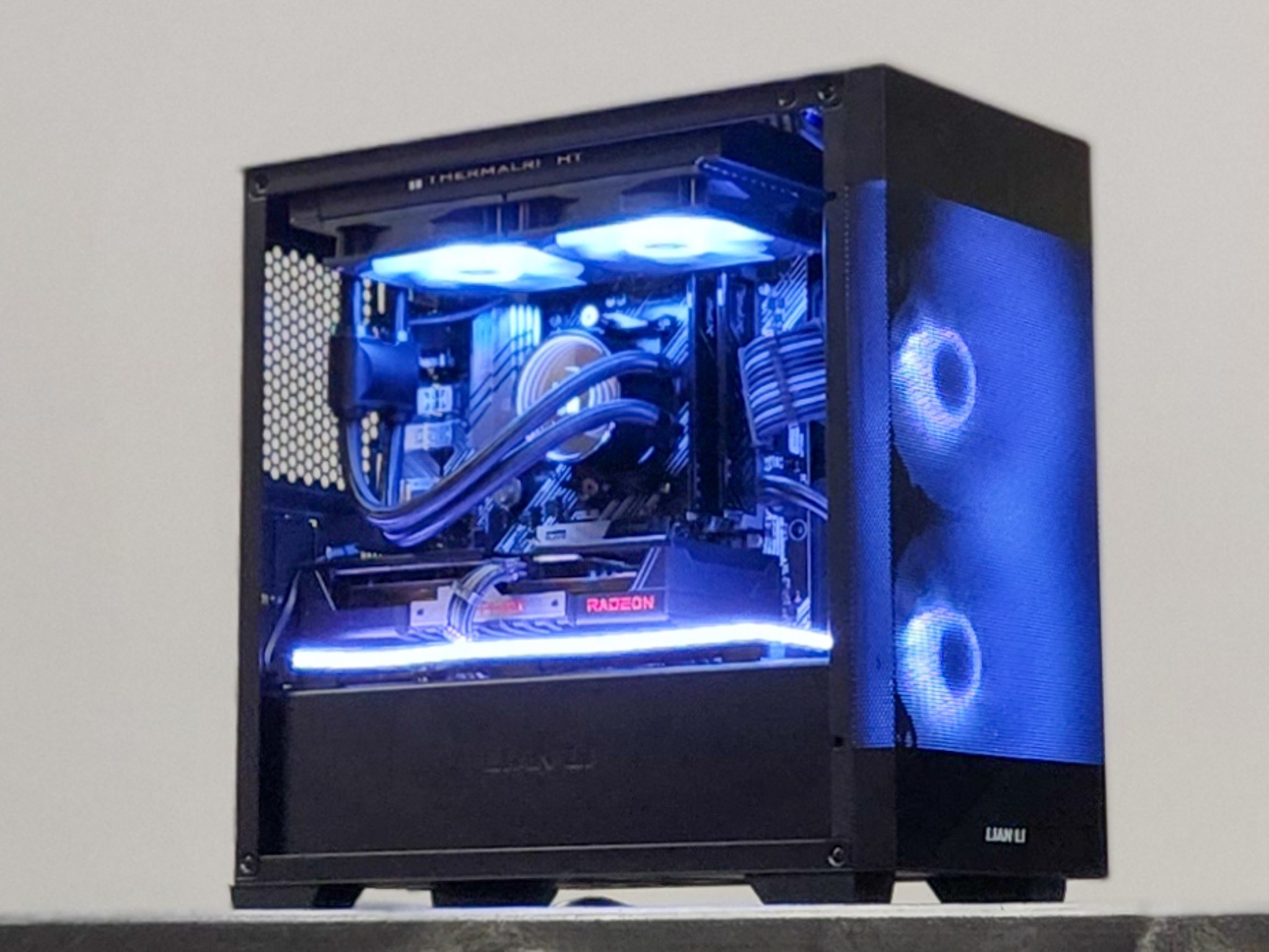Gaming Custom Liquid Cooled PC Build | Ryzen 7 5800XT | RX 9060 XT 16 GB | 1TB SSD | 32GB DDR4