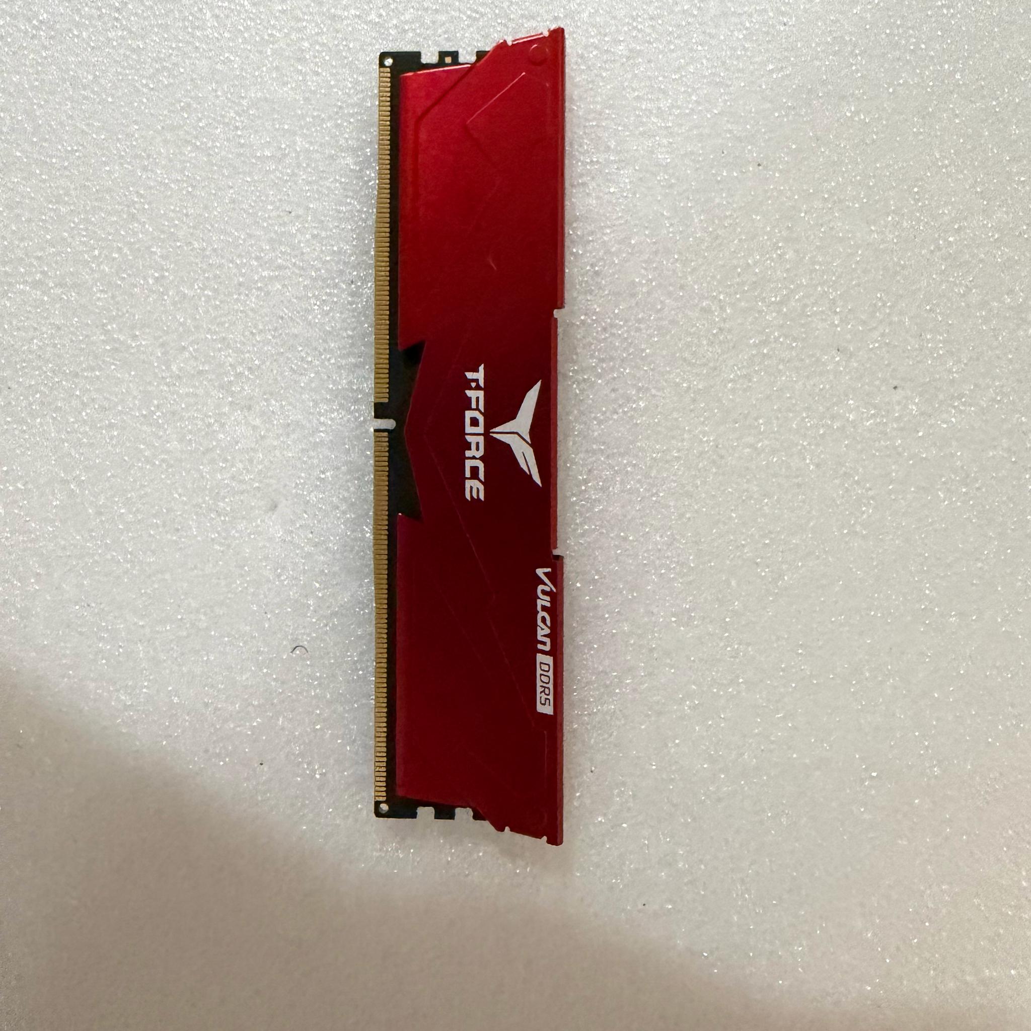 T-Force Vulcan 16GB CL38 6000 MT/s DDR5 Free Shipping